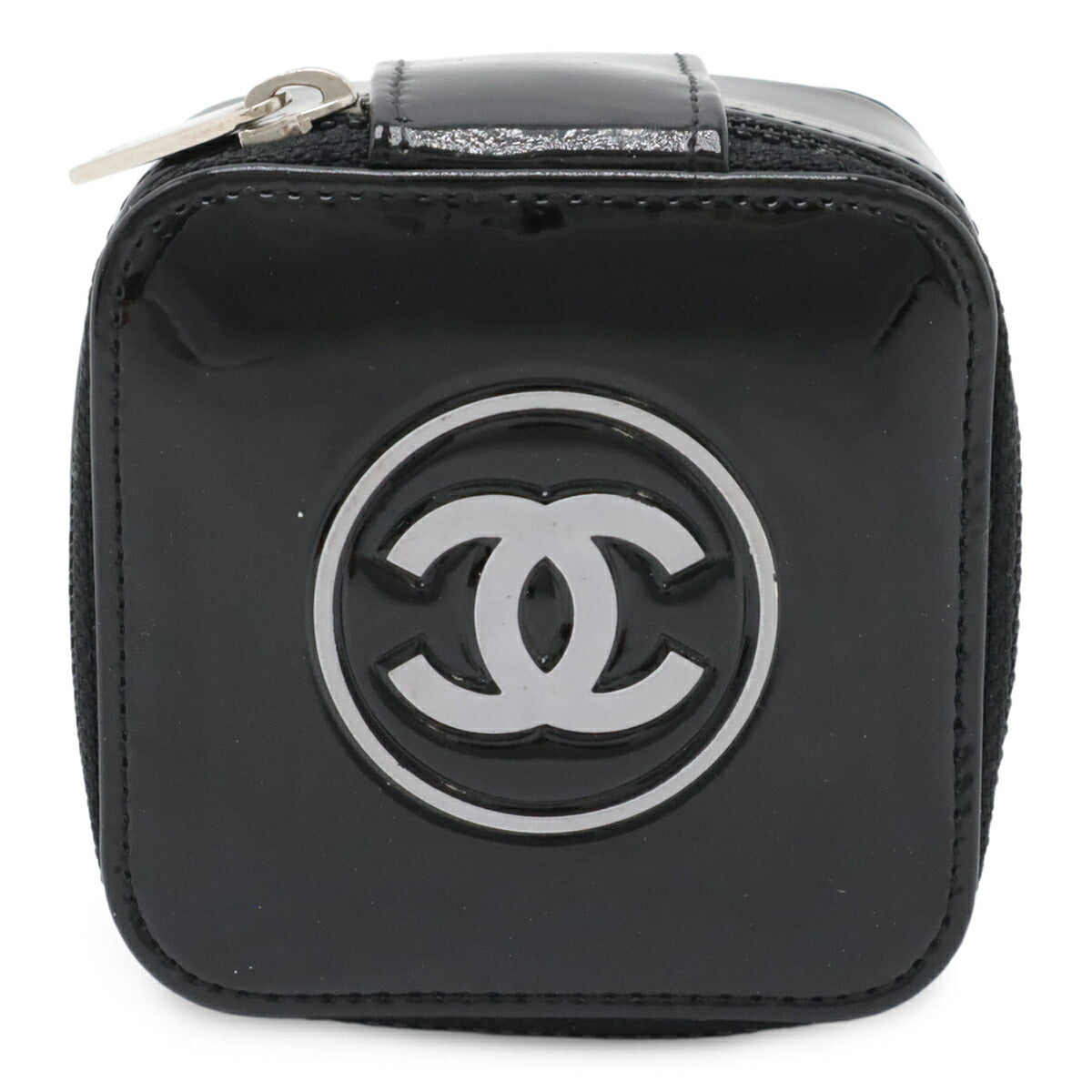 Chanel Coco Mark Enamel Pouch Bag