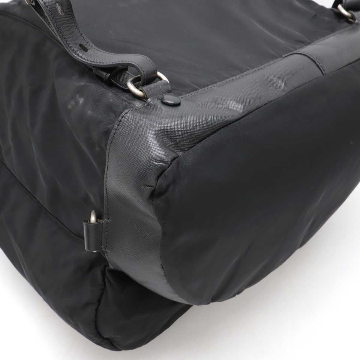 Prada Triangle Backpack Nylon Logo