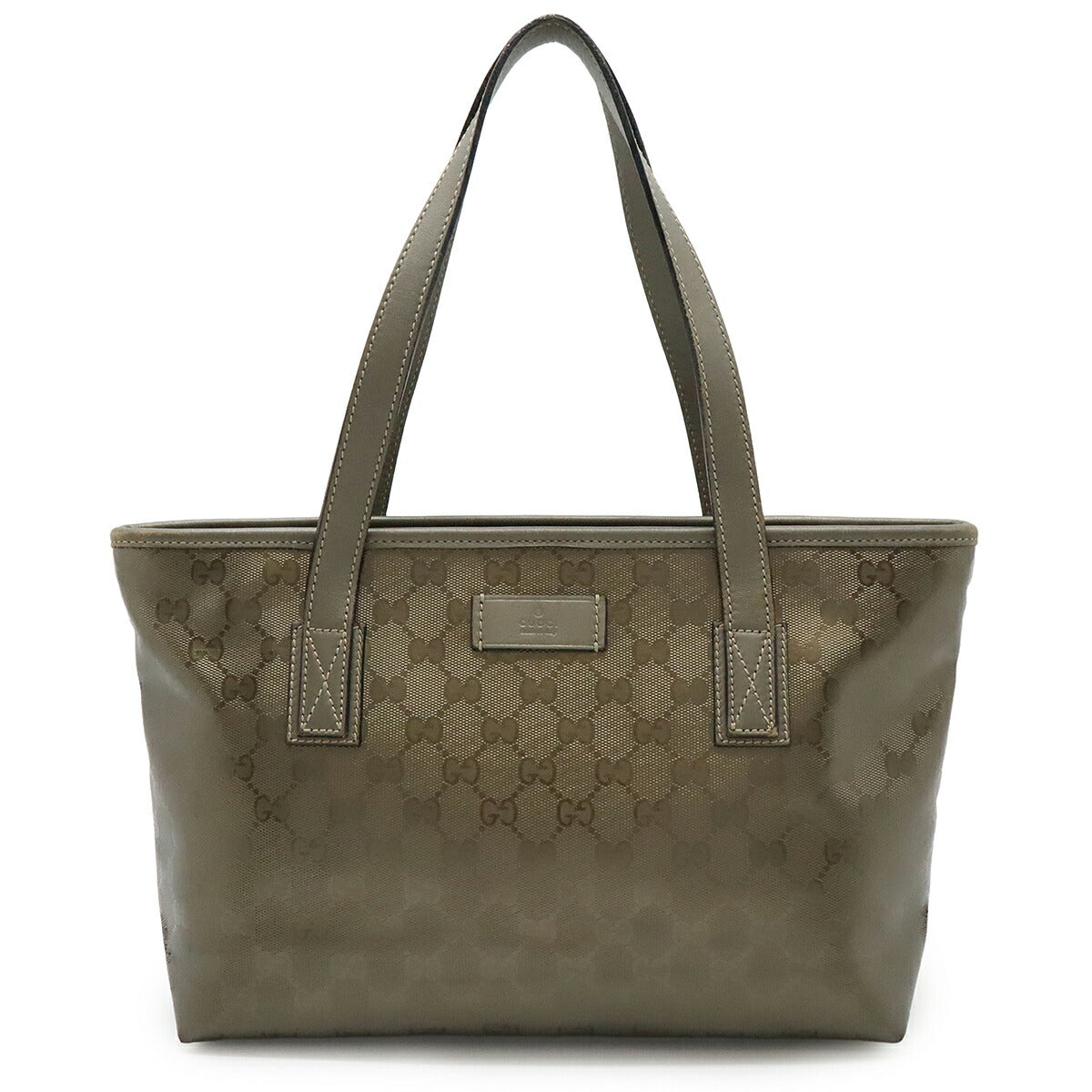 Gucci Imprime Pvc 2Way Bag Leather Travel Bag