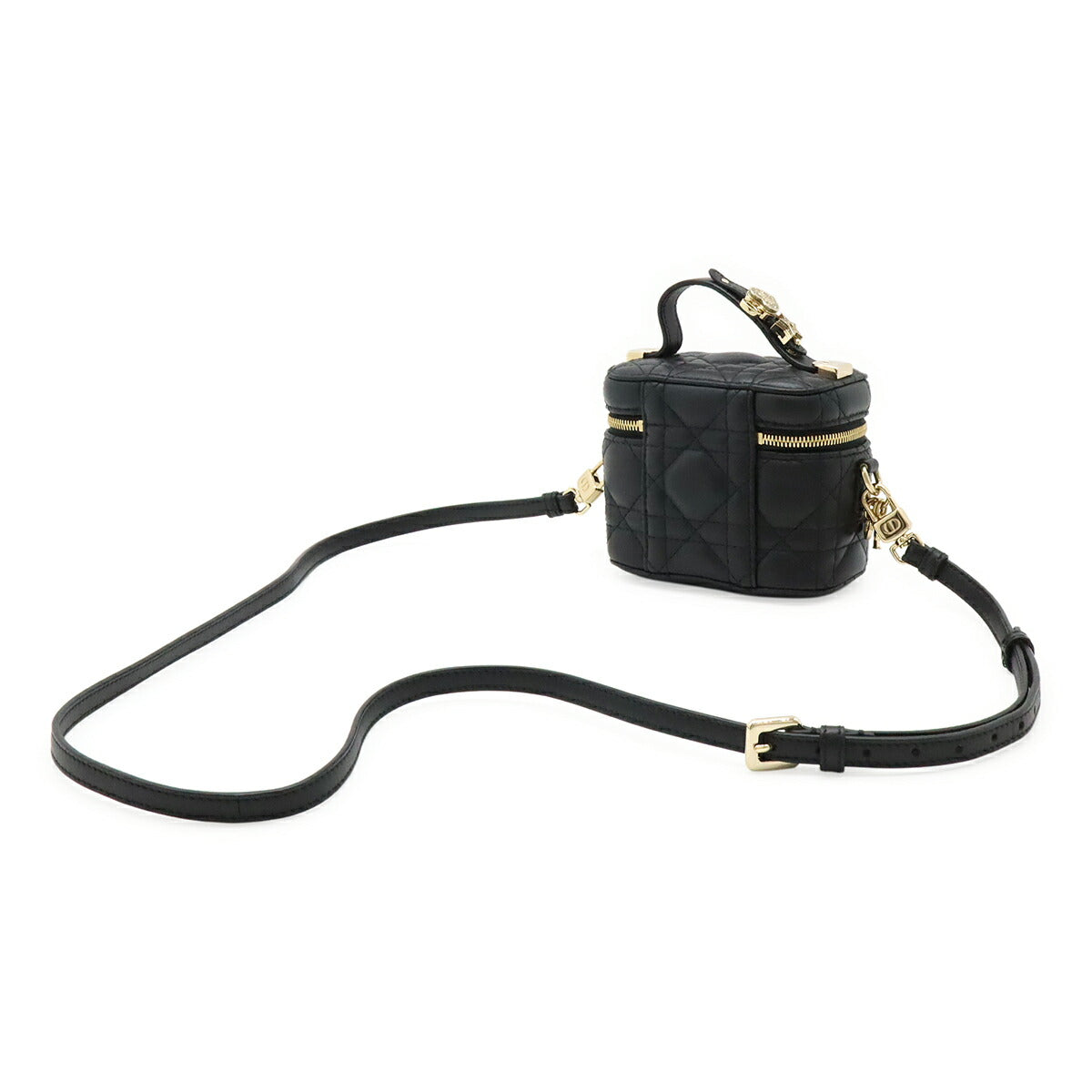 Dior Christian Lady 2Way Shoulder Bag Leather