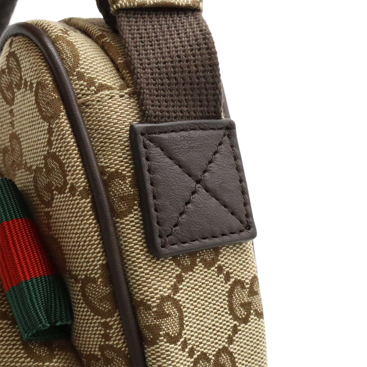 Gucci Sling Bag Canvas Crossbody Bag