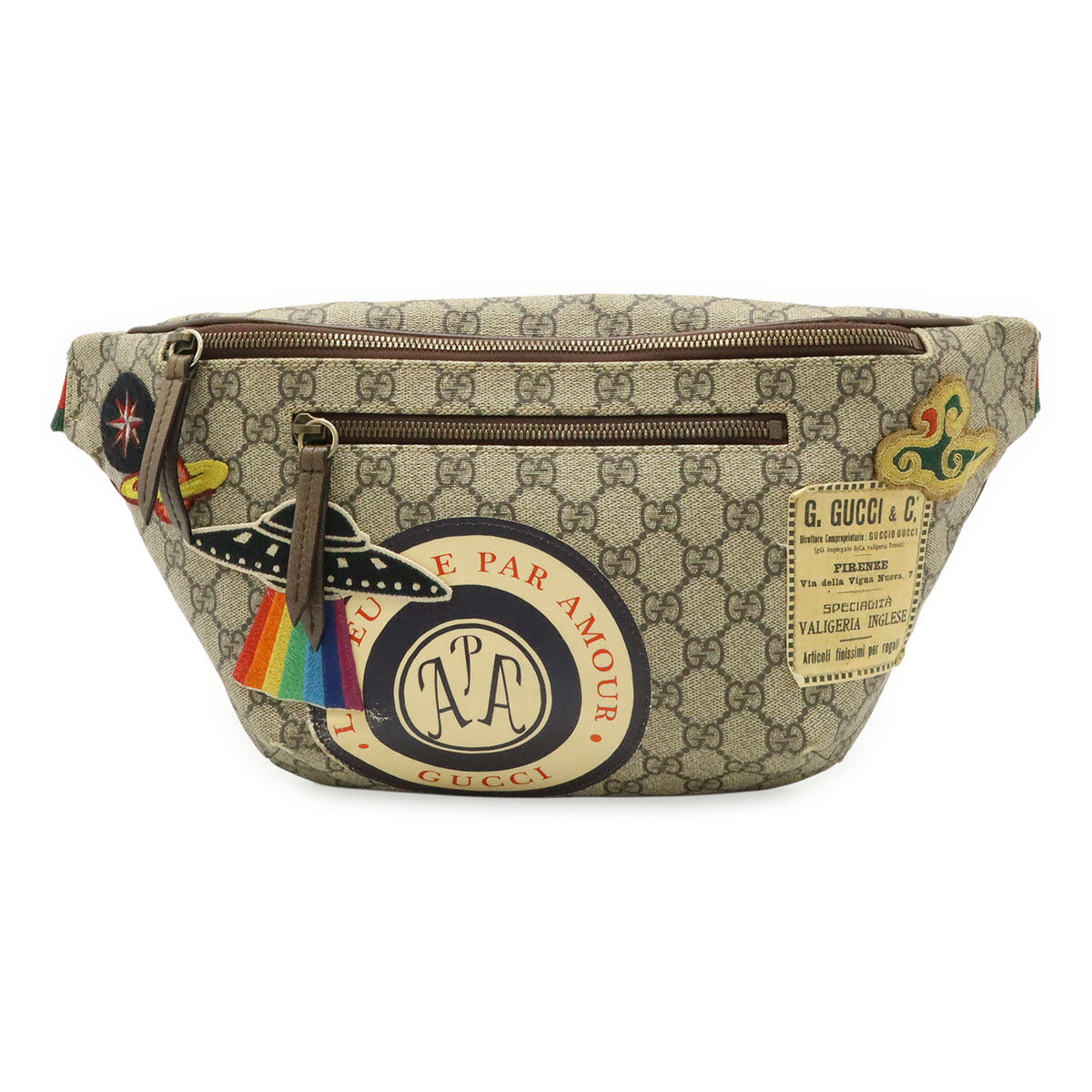 Gucci Supreme Pvc Belt Bag Accessory Belt Bag