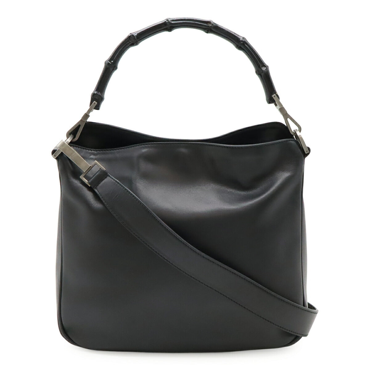 Gucci Bamboo 2Way Bag Leather Travel Bag Bag 15