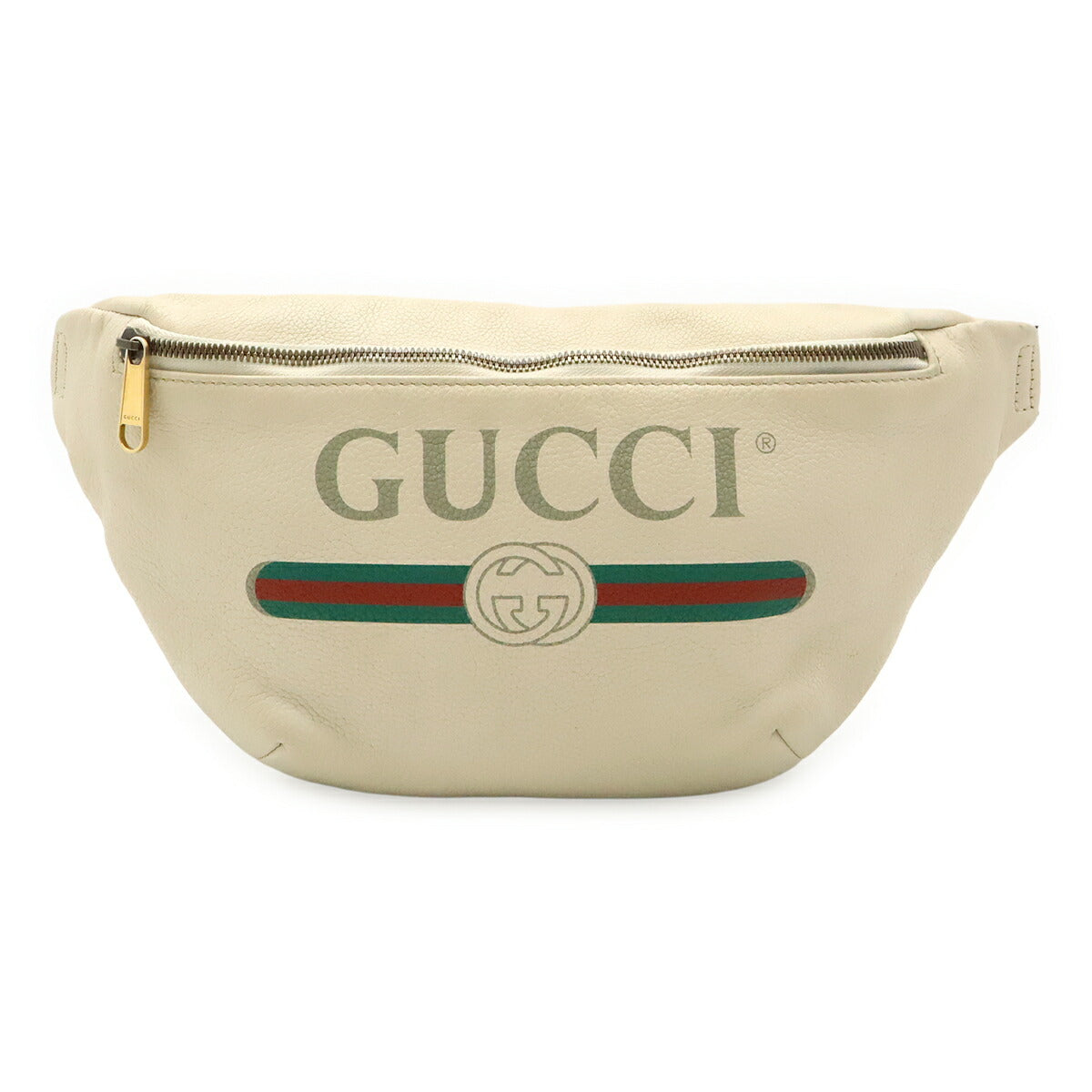 Gucci Print Waist Bag Leather Travel Bag Bag 2