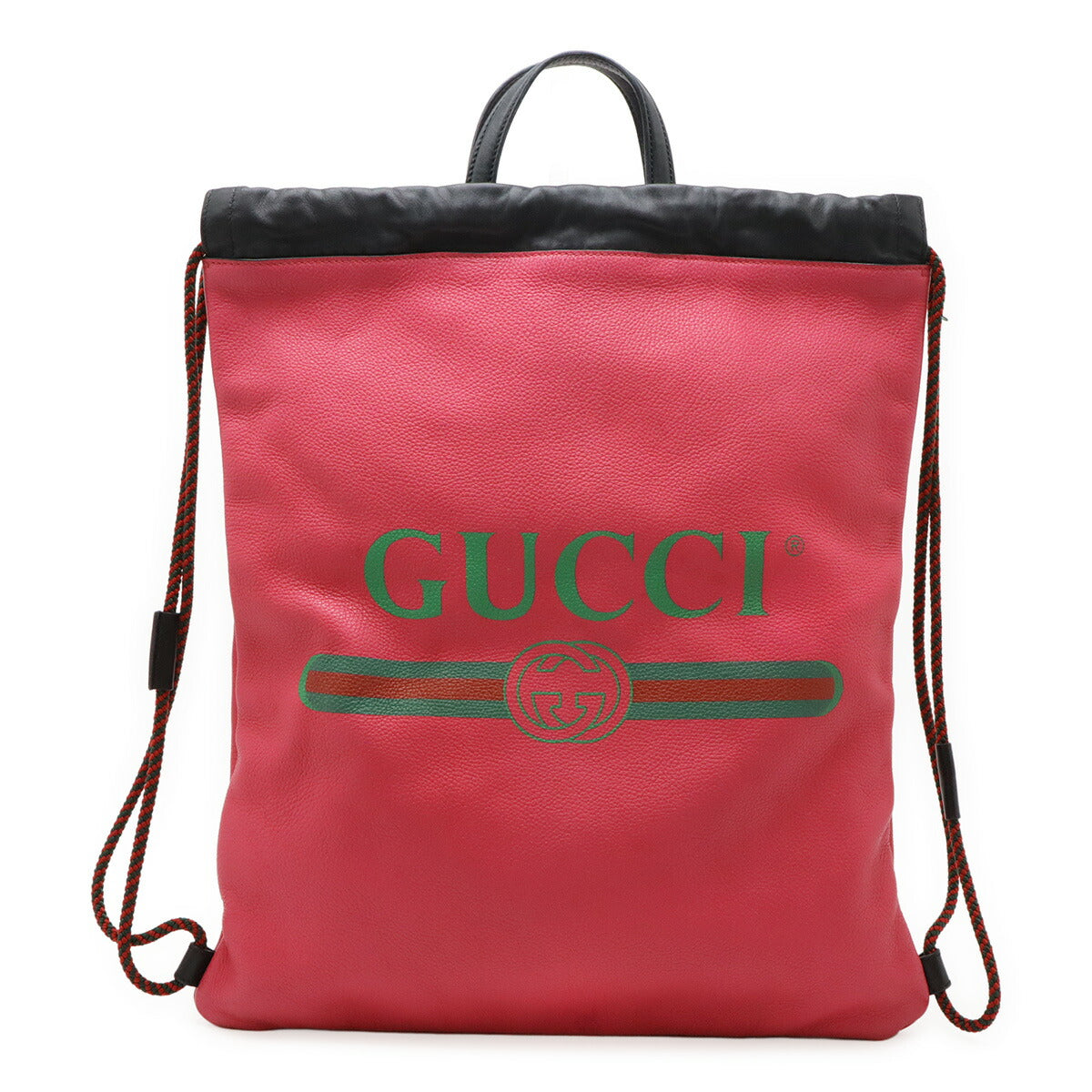 Gucci Print 2Way Backpack Leather