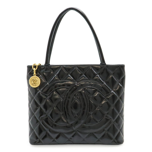 Chanel Matelasse Coco Mark Patent Leather 2way bag