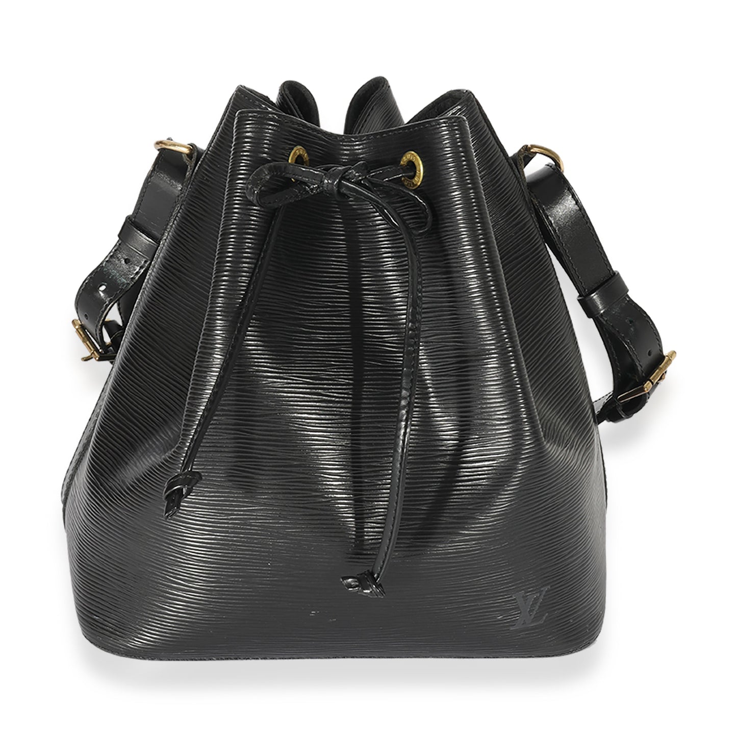 Louis Vuitton Epi Noe Leather Black Handbag