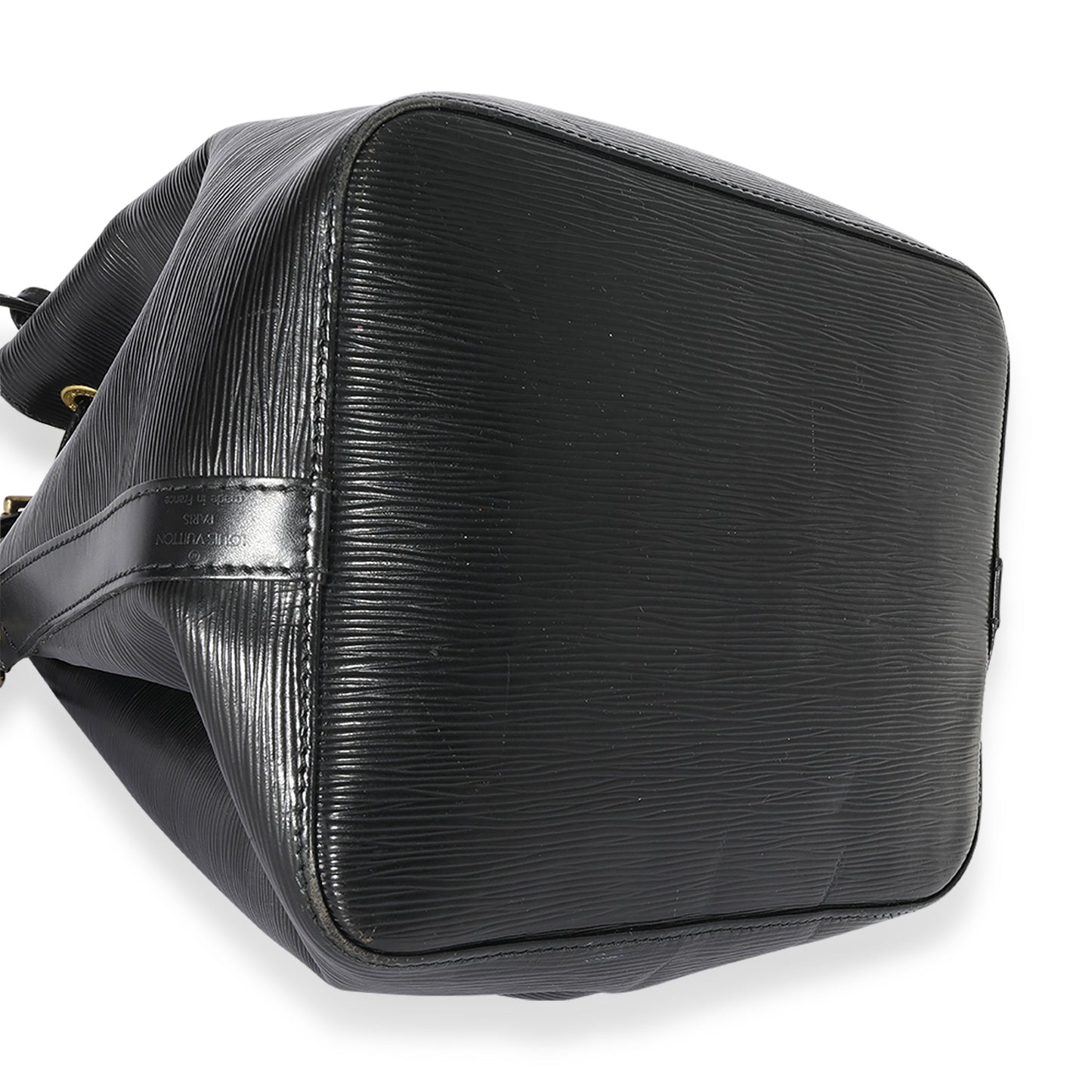 Louis Vuitton Epi Noe Leather Black Handbag