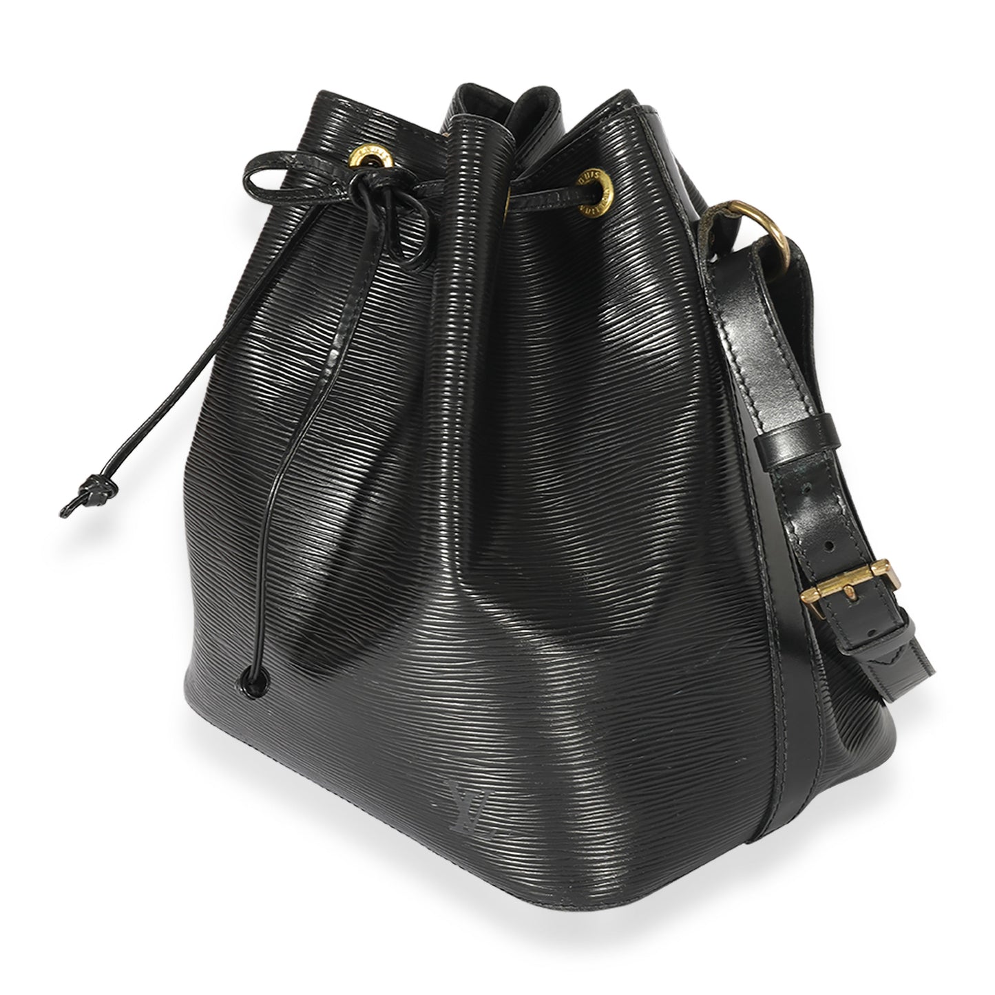 Louis Vuitton Epi Noe Leather Black Handbag