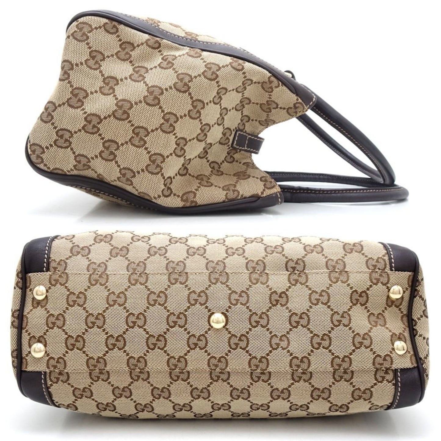 Gucci Tote Bag Canvas Canvas 1561