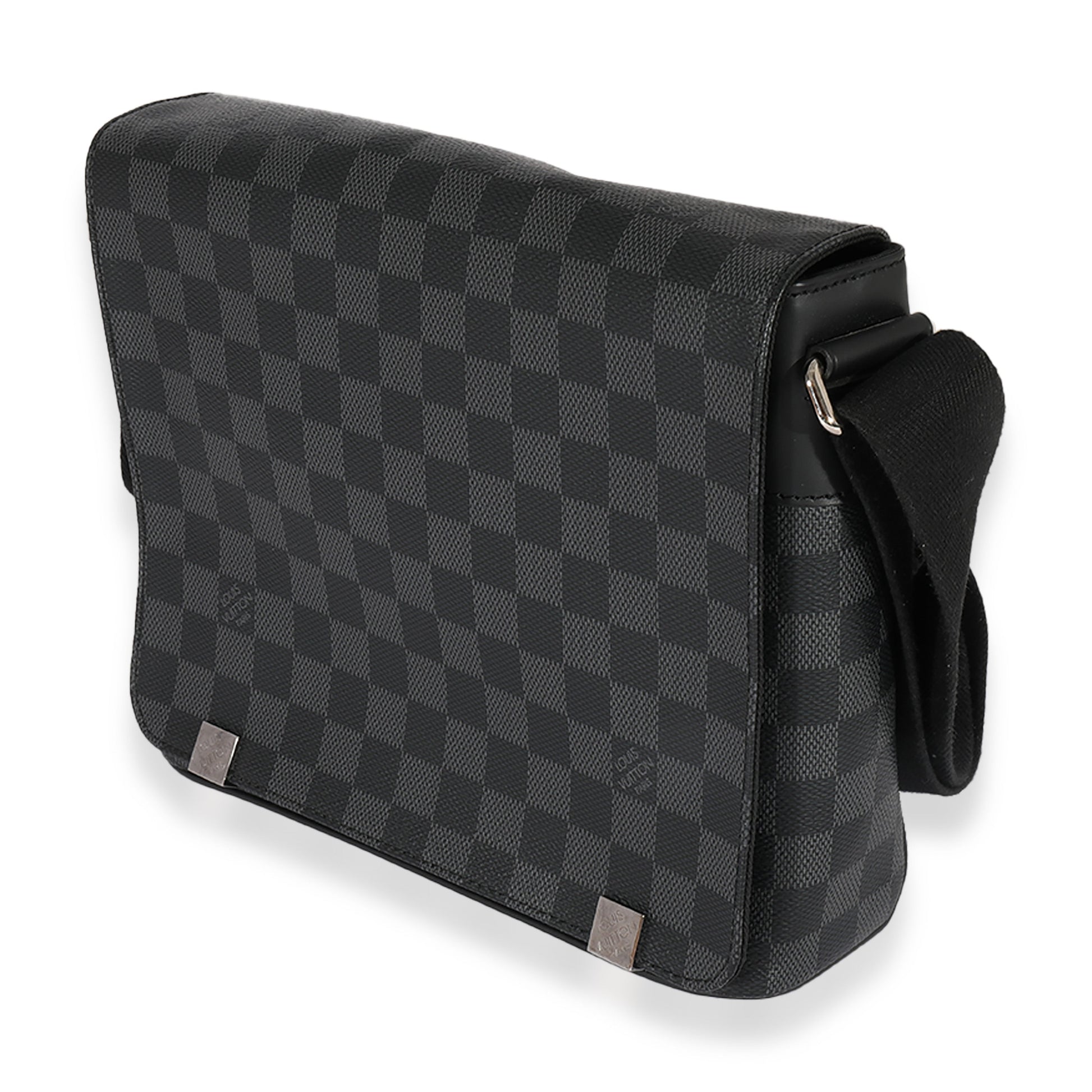 Louis Vuitton Damier Graphite District NM Canvas Handbag