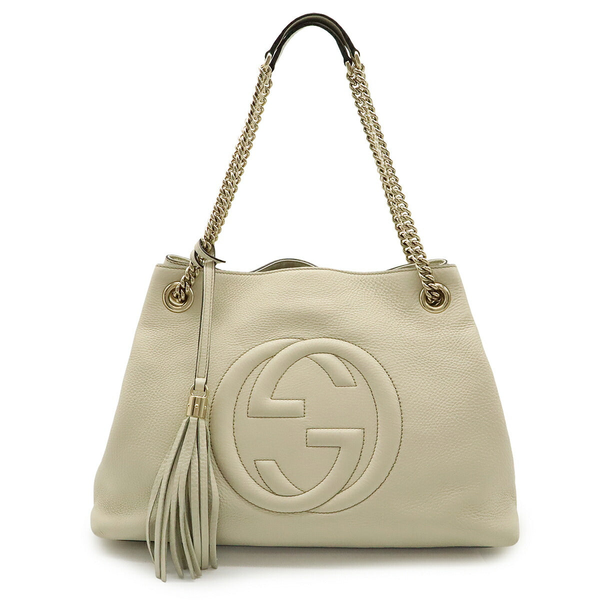 Gucci Soho Interlocking 2Way Bag Leather Travel Bag Bag 5