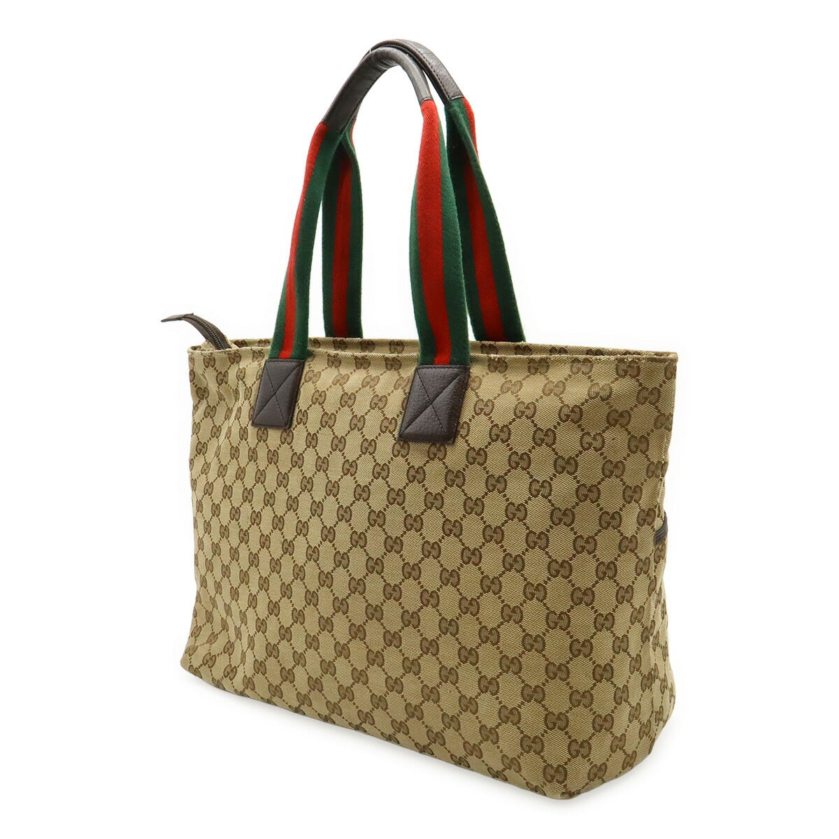 Gucci Tote Bag Leather Canvas Bag 4