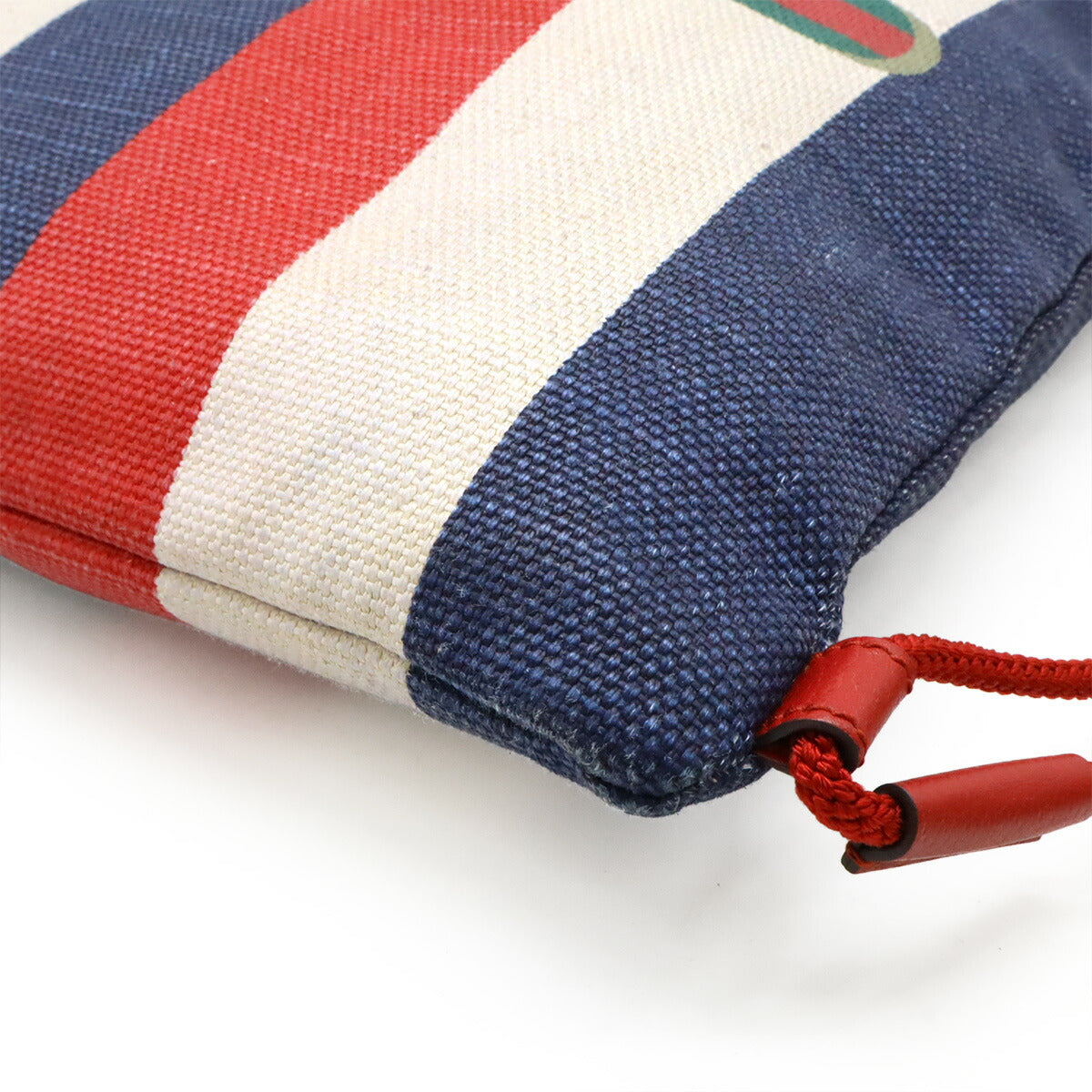 Gucci Print Tricolore Backpack Leather Canvas