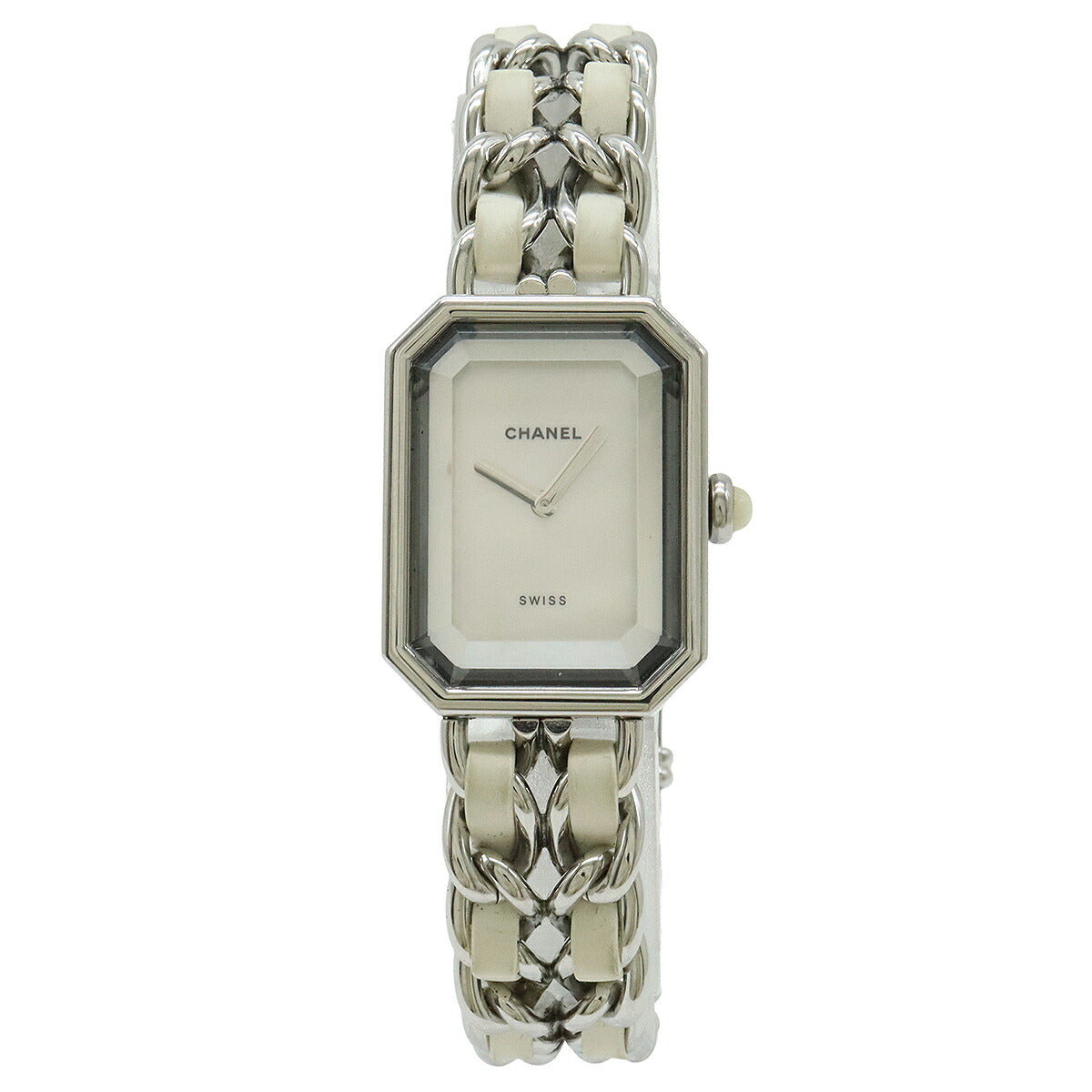 Chanel Première Stainless Steel Watch Handbag