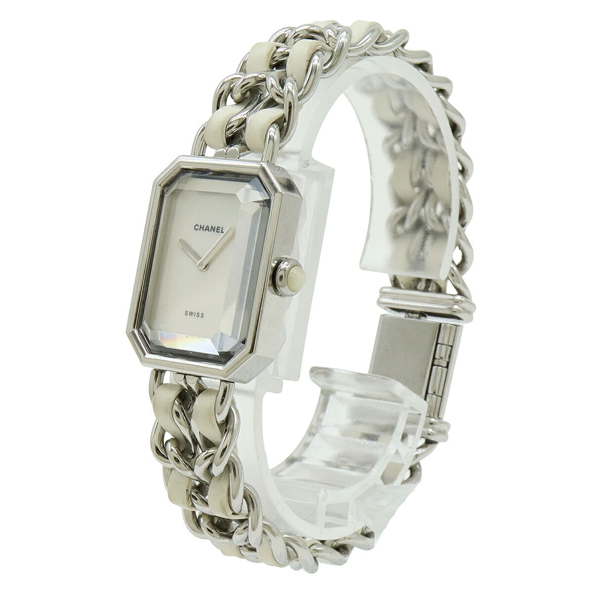Chanel Première Stainless Steel Watch Handbag