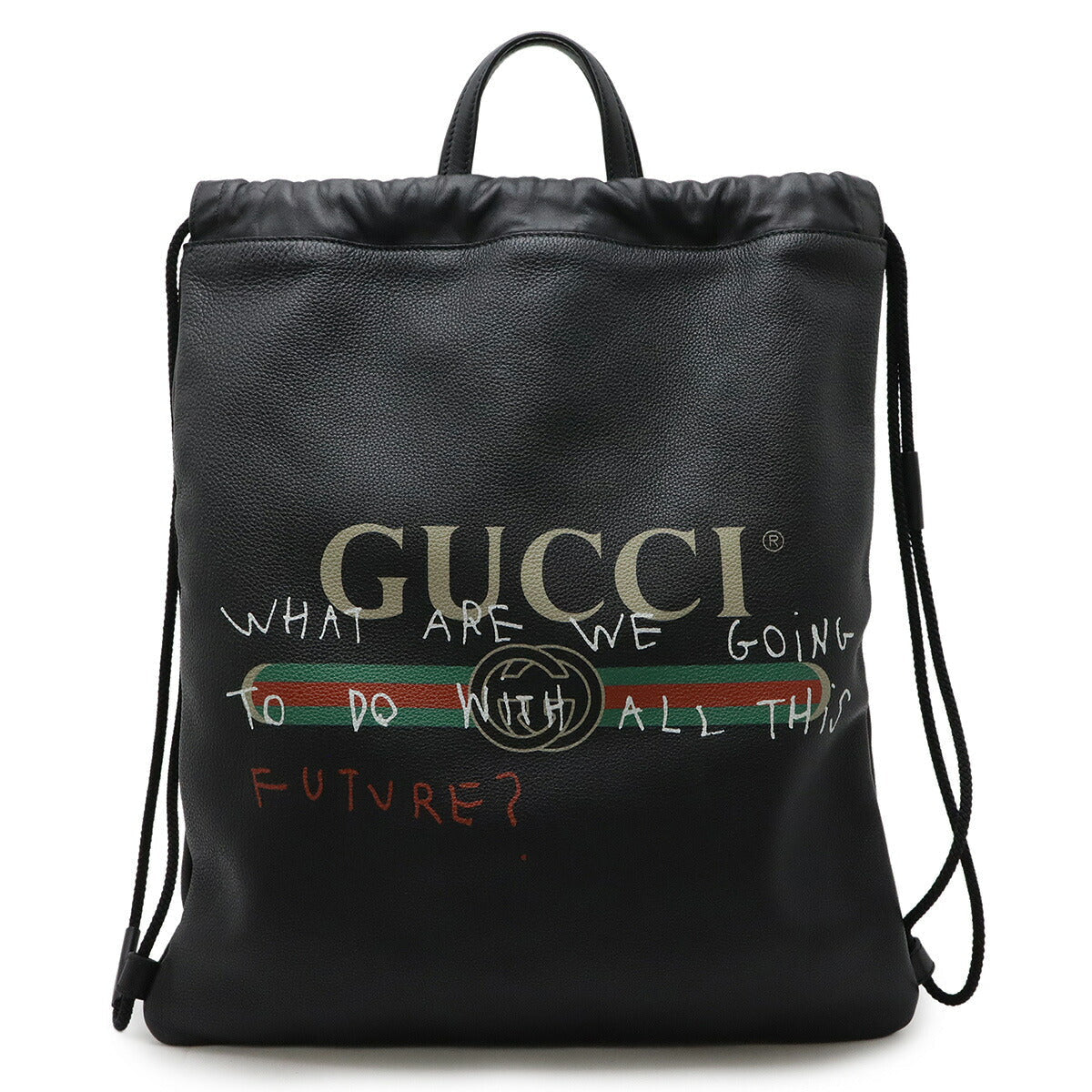 Gucci Print Coco Capitán 2Way Backpack Leather