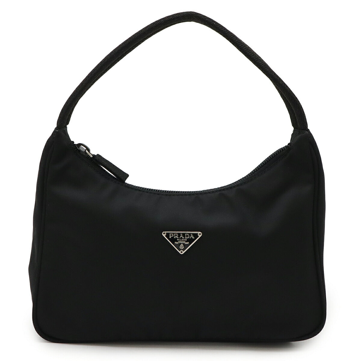 Prada Triangle Handbag Nylon Logo Travel Bag