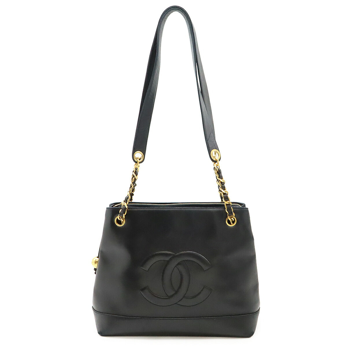 Chanel Coco Mark Lambskin Shoulder Bag
