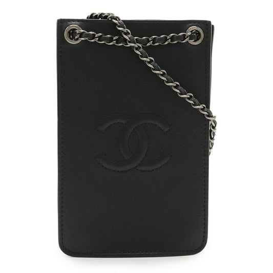 Chanel Coco Mark Leather Chain Shoulder Bag