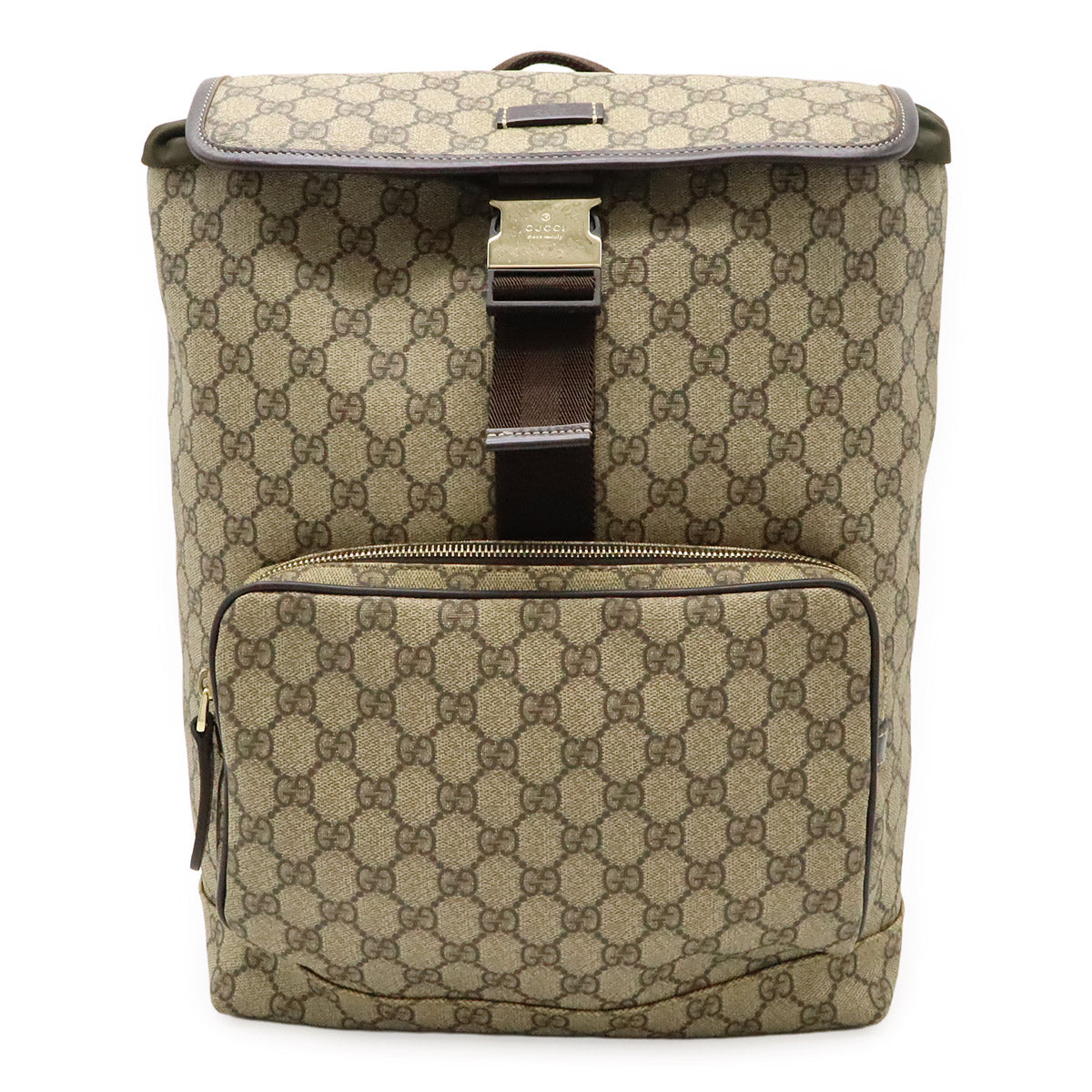 Gucci Supreme Backpack Leather Canvas