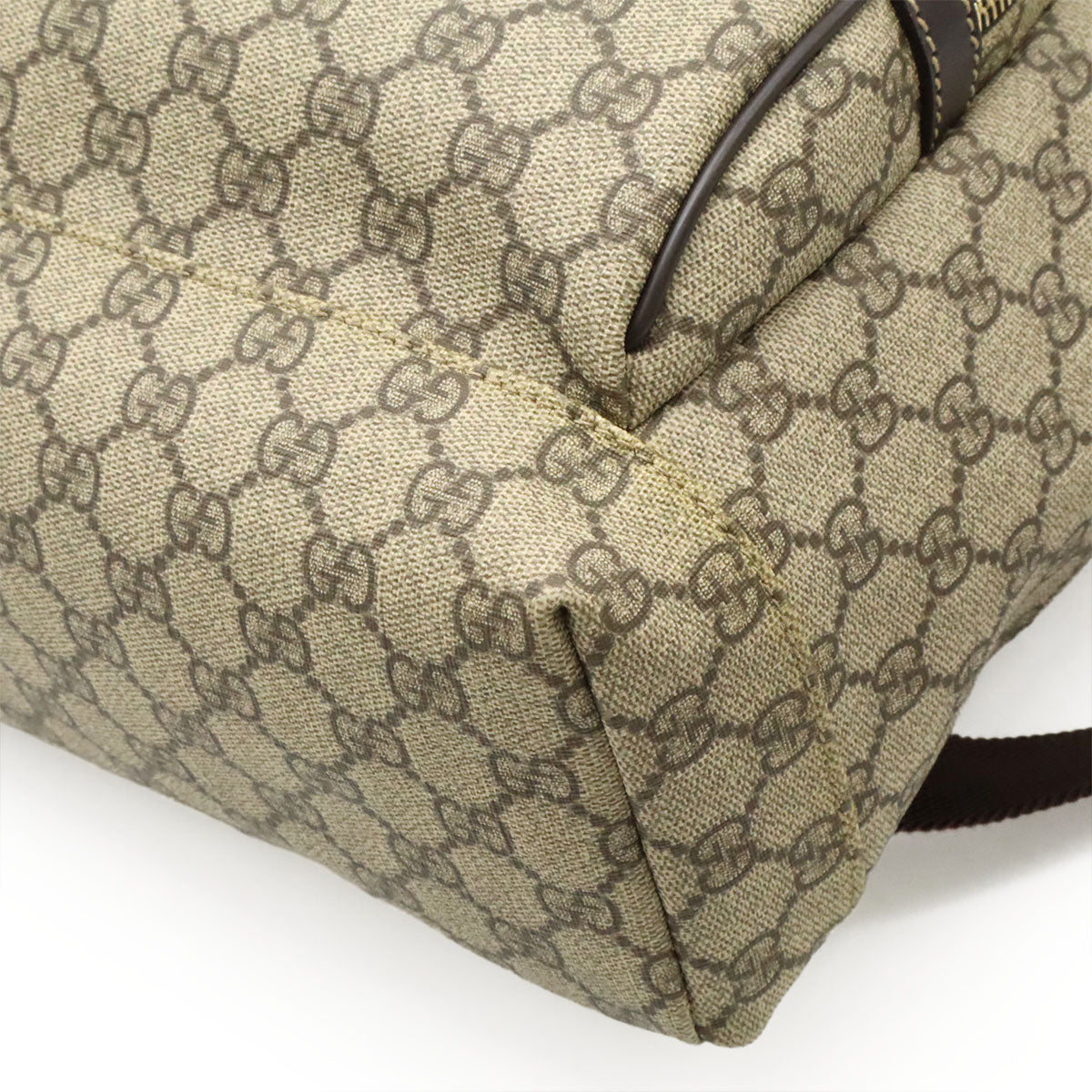 Gucci Supreme Backpack Leather Canvas