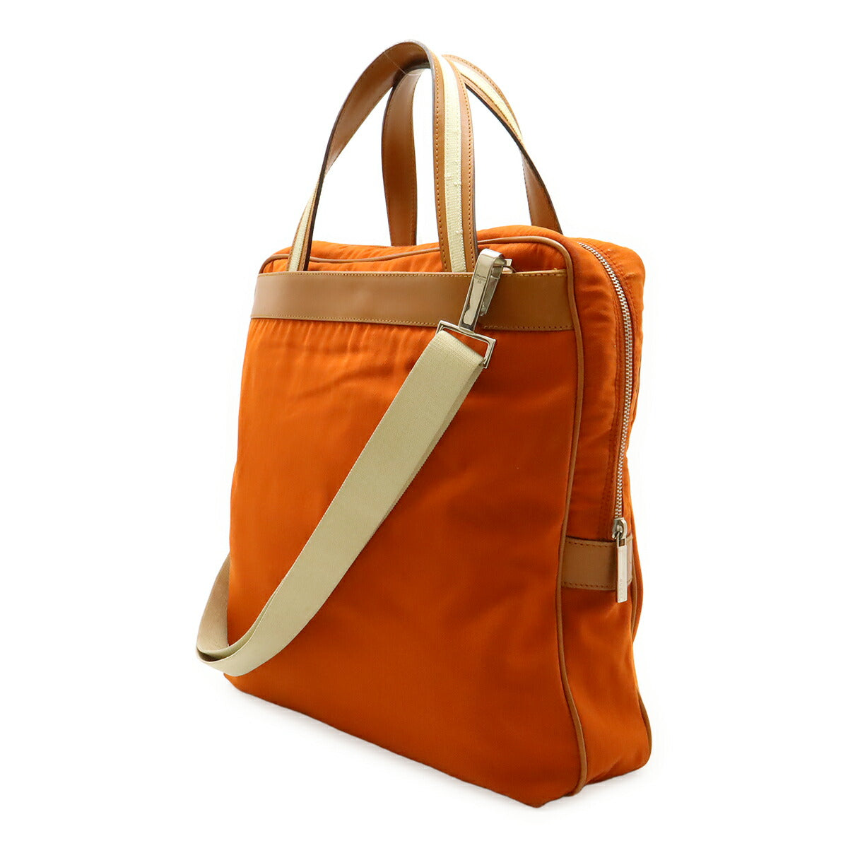 Gucci 2Way Tote Bag Leather Canvas Tote Bag