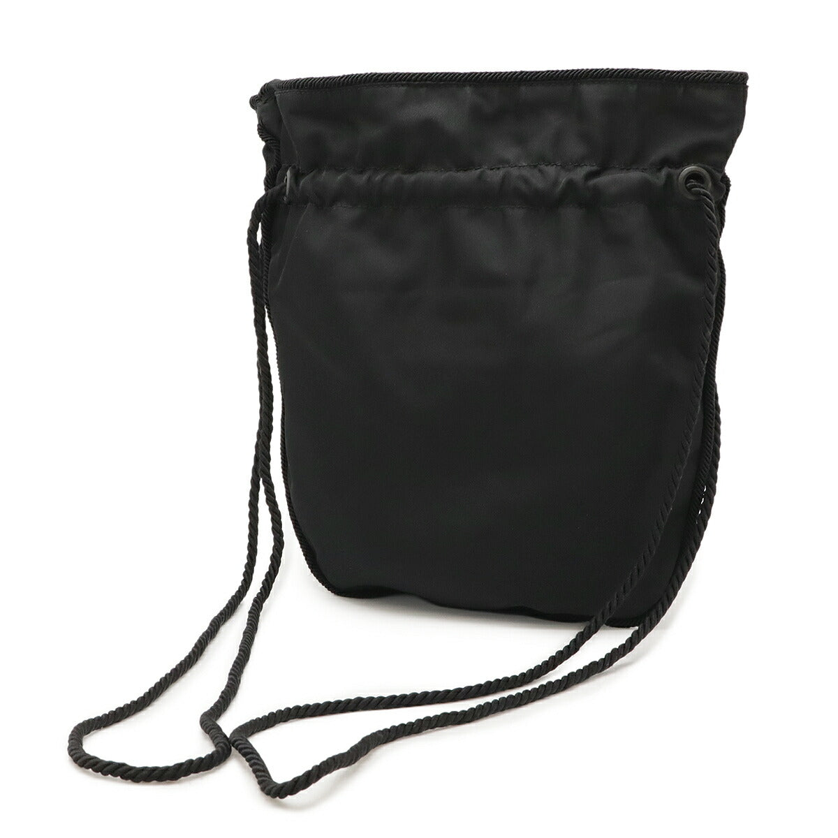 Prada Beads Shoulder Bag Nylon Logo Nylon Shoulder Bag