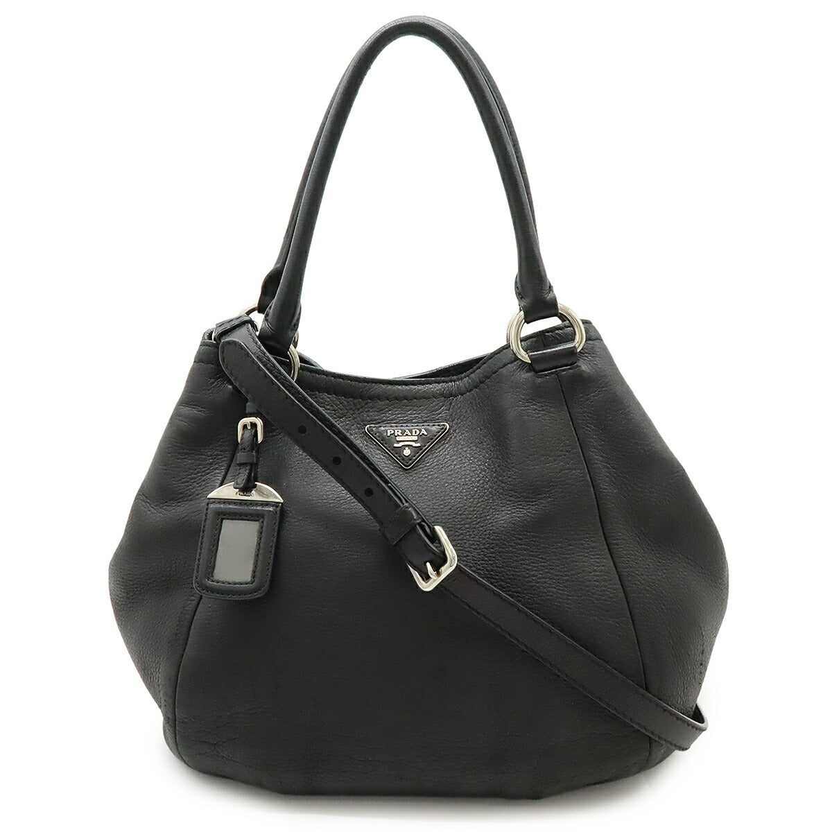 Prada 2Way Bag Leather Travel Bag 2Way Bag 6