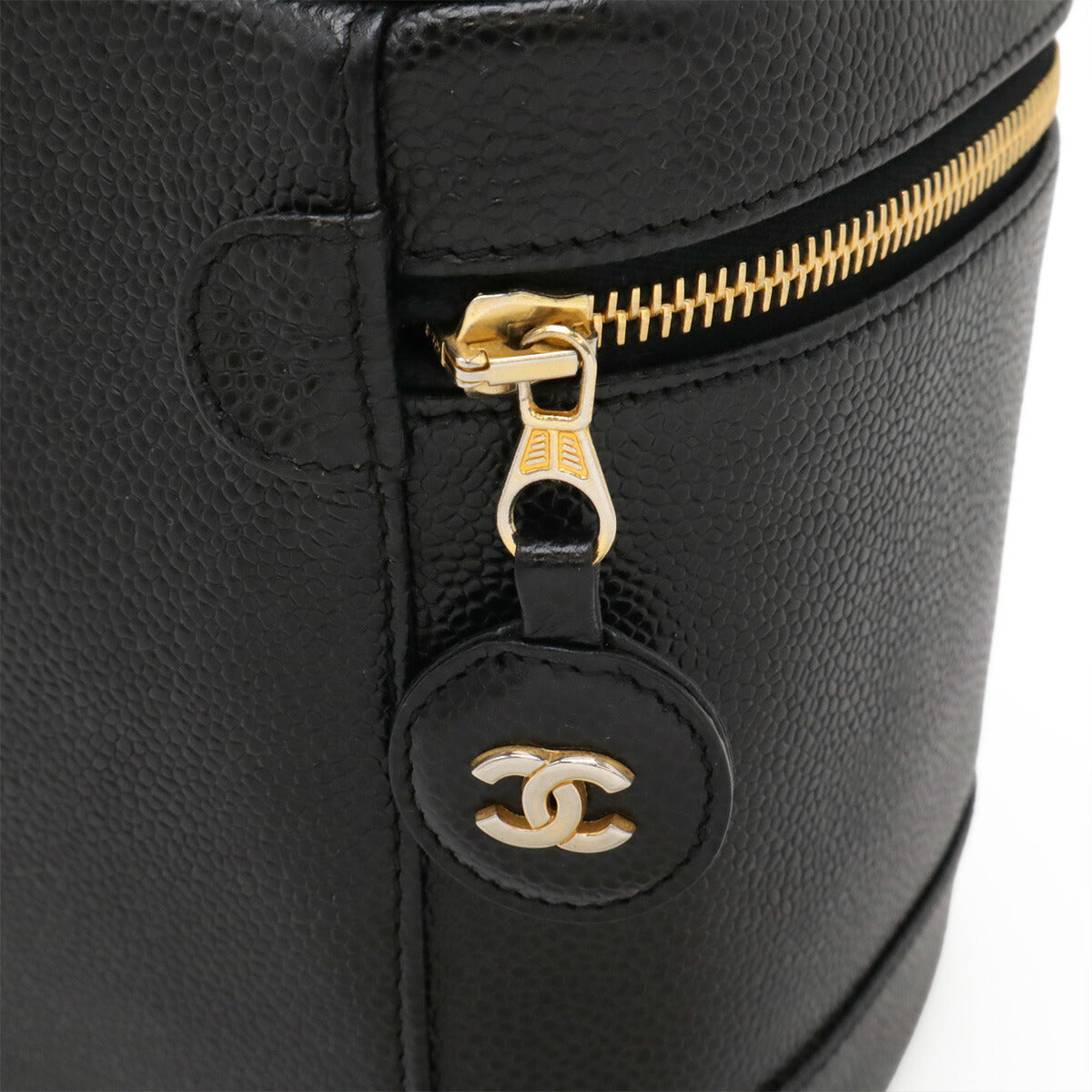 Chanel Coco Mark Caviar Skin Vanity Bag
