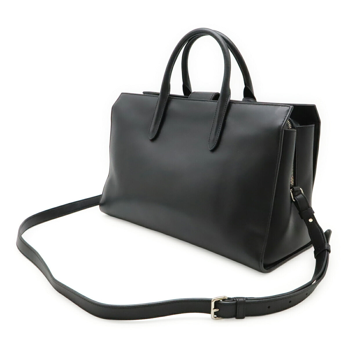 YSL Saint Laurent Paris Jane 2Way Handbag Leather Travel Bag