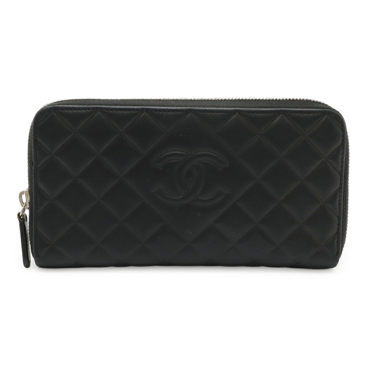 Chanel Matelassé Leather Long Wallet