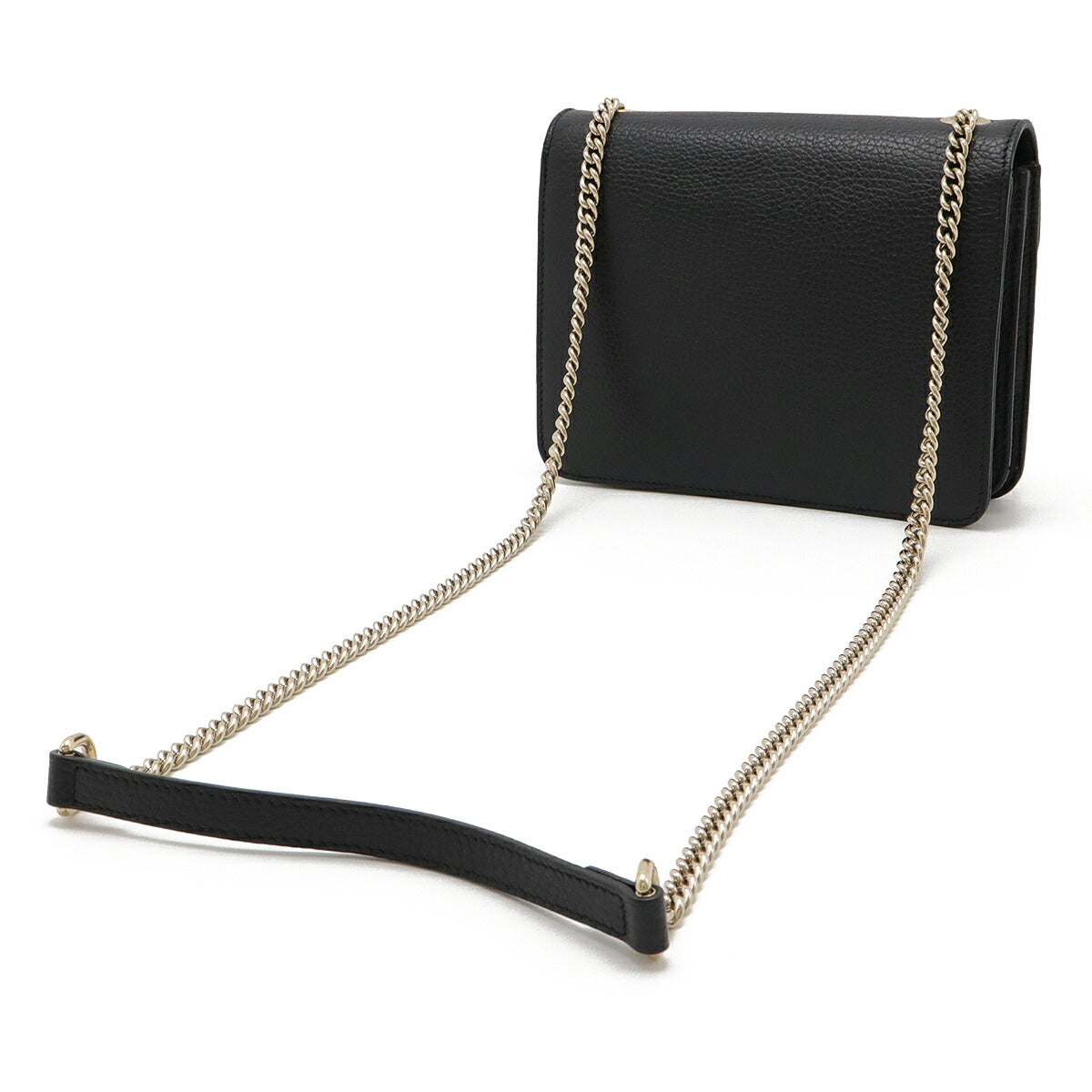 Gucci Interlocking Shoulder Bag Leather Bag 3