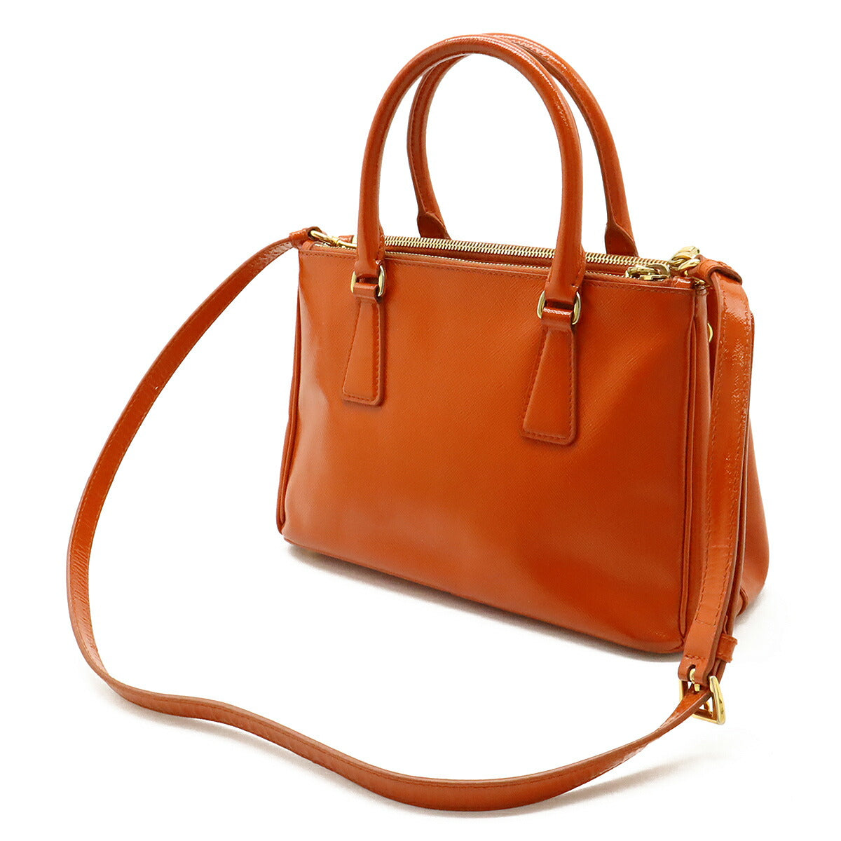 Prada Galleria Vernic 2Way Bag Saffiano Travel Bag