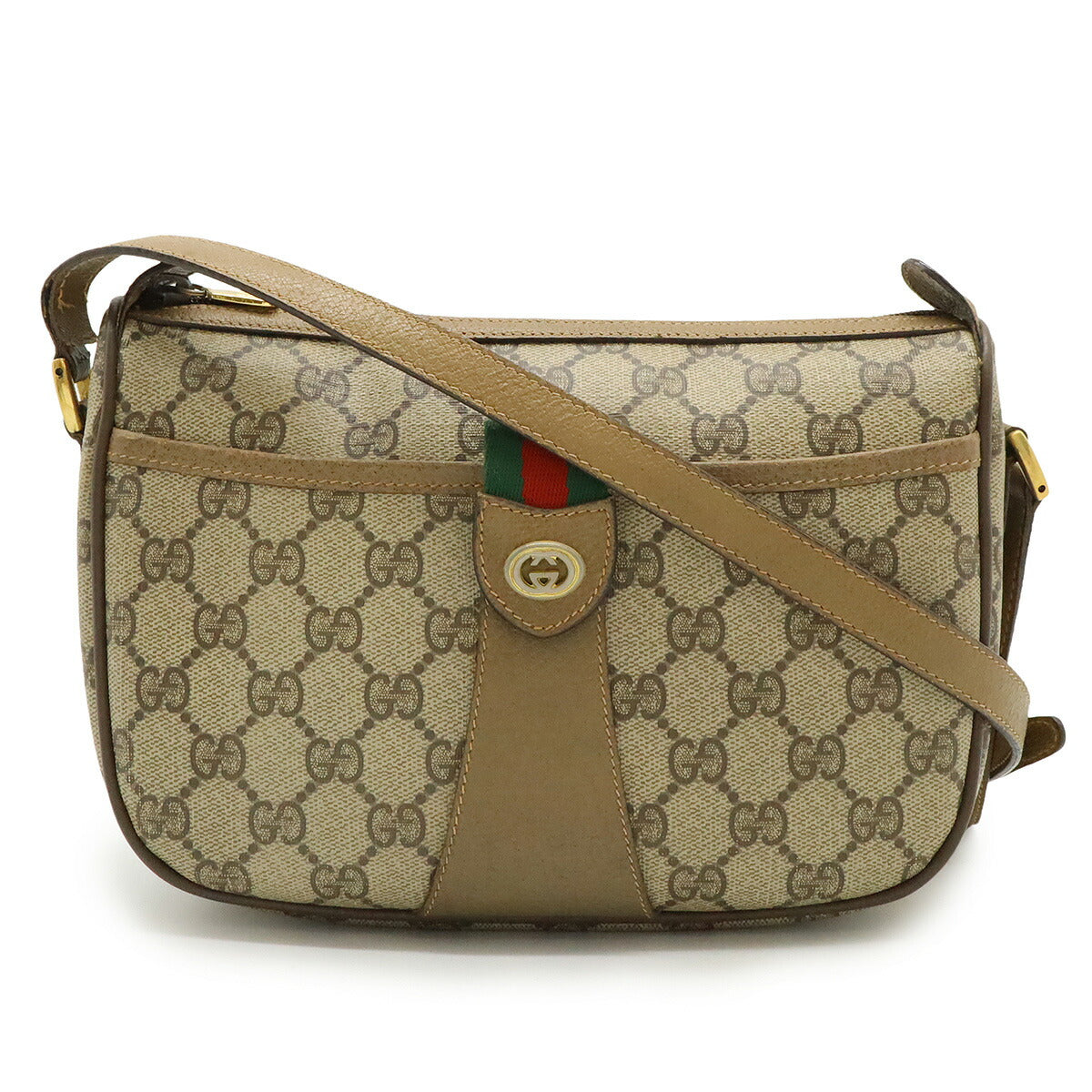 Gucci Old Pvc Shoulder Bag Leather Bag 1