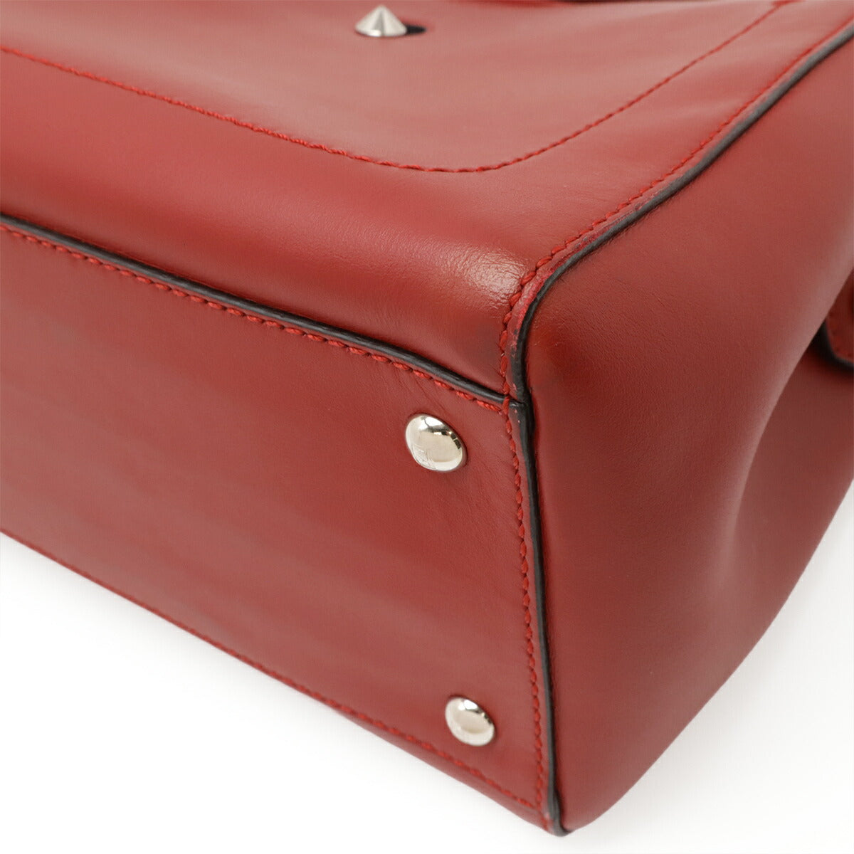 Fendi Dotcom 2Way Bag Leather Travel Bag