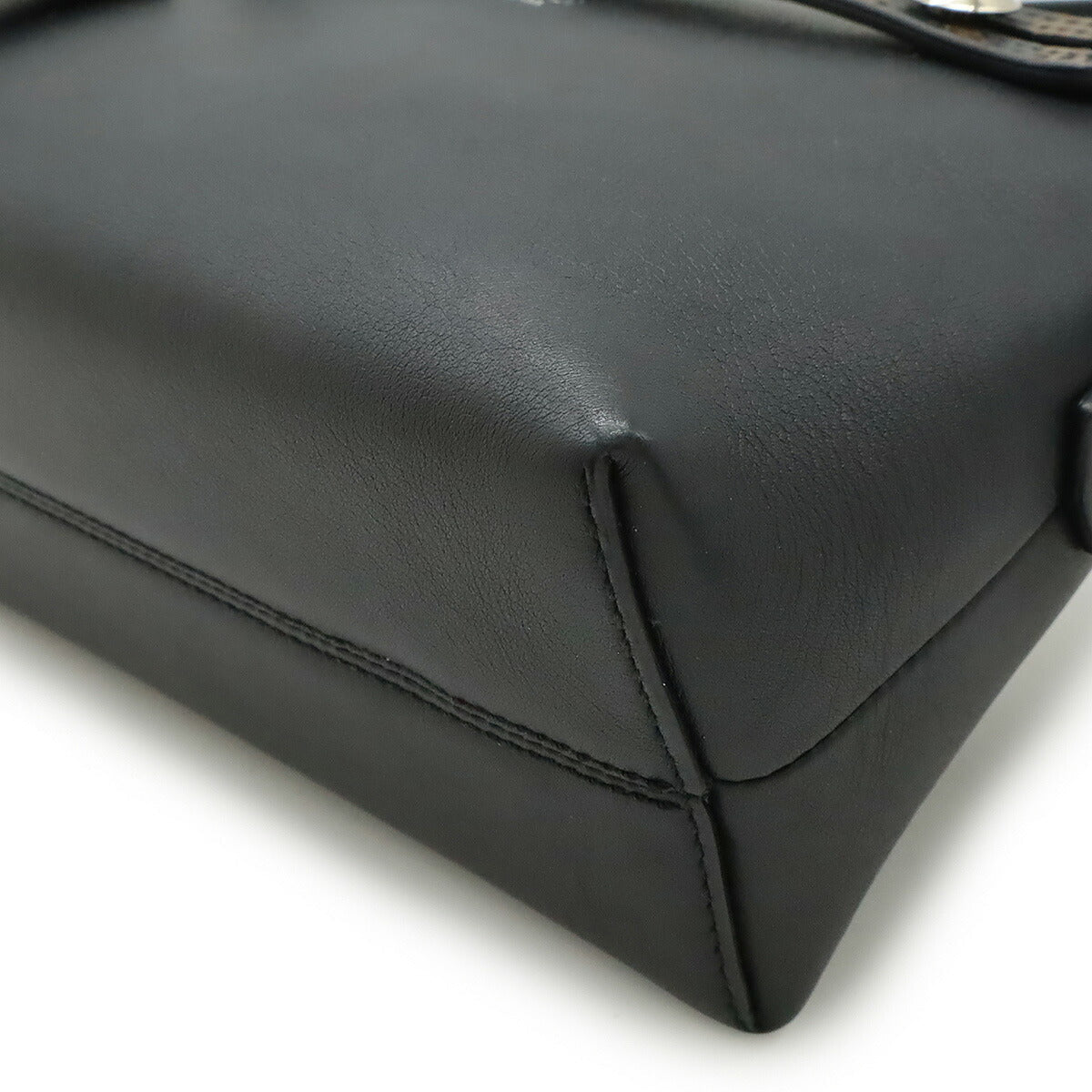 Fendi By The Way 2Way Bag Leather Travel Bag
