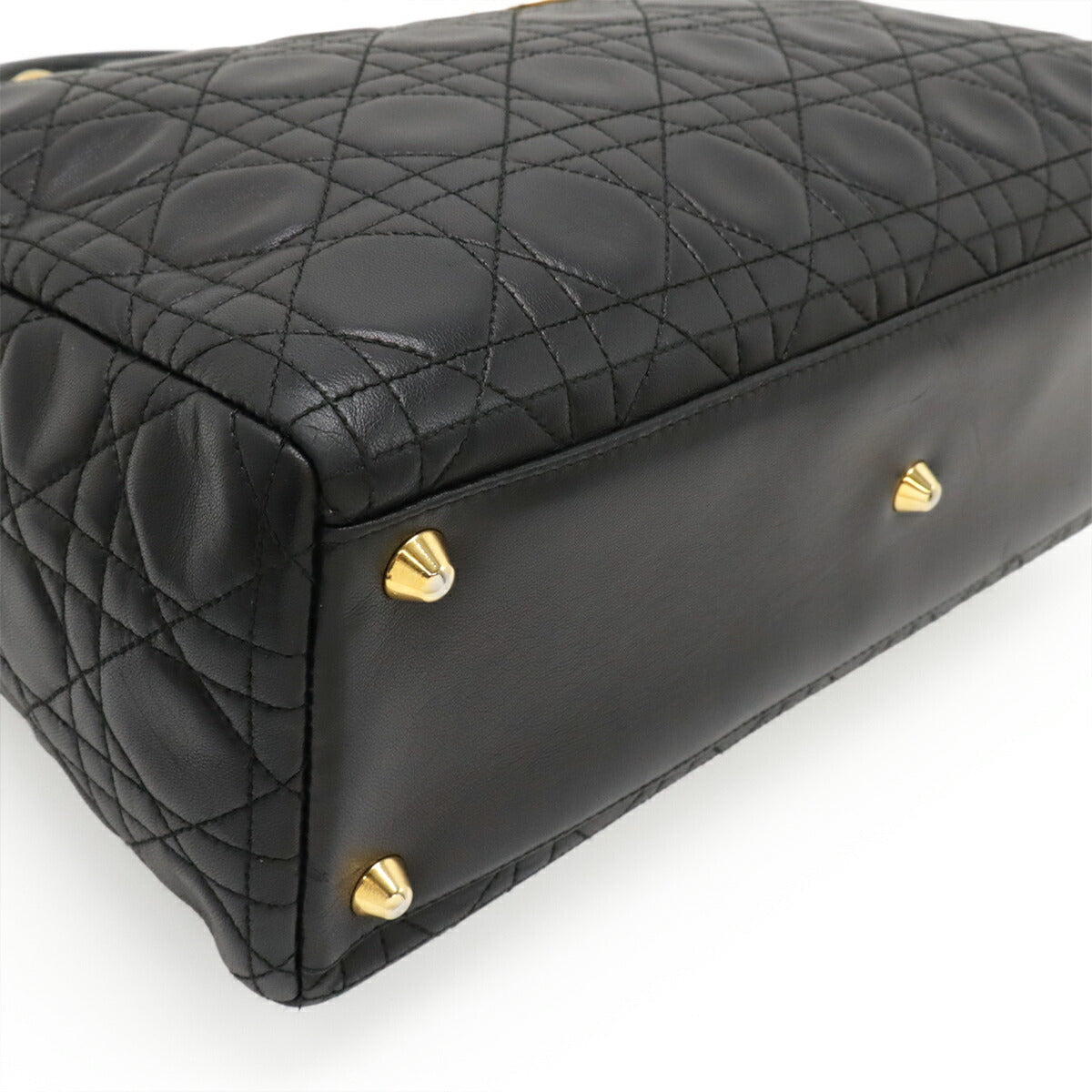 Dior Christian Lady 2Way Bag Lambskin Travel Bag Lambskin 2Way Bag