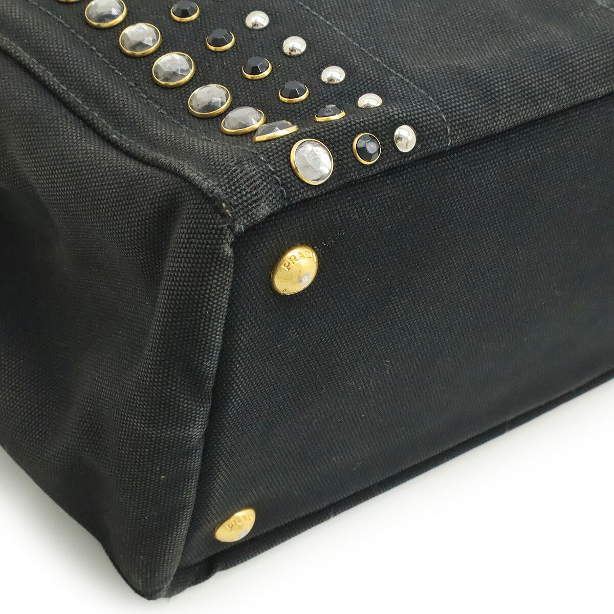 Prada Canapa 2Way Tote Bag Canvas Tote Bag 2