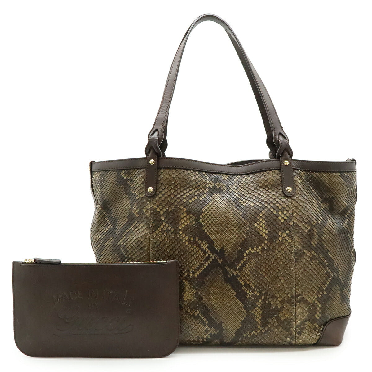 Gucci Python 2Way Bag Travel Bag