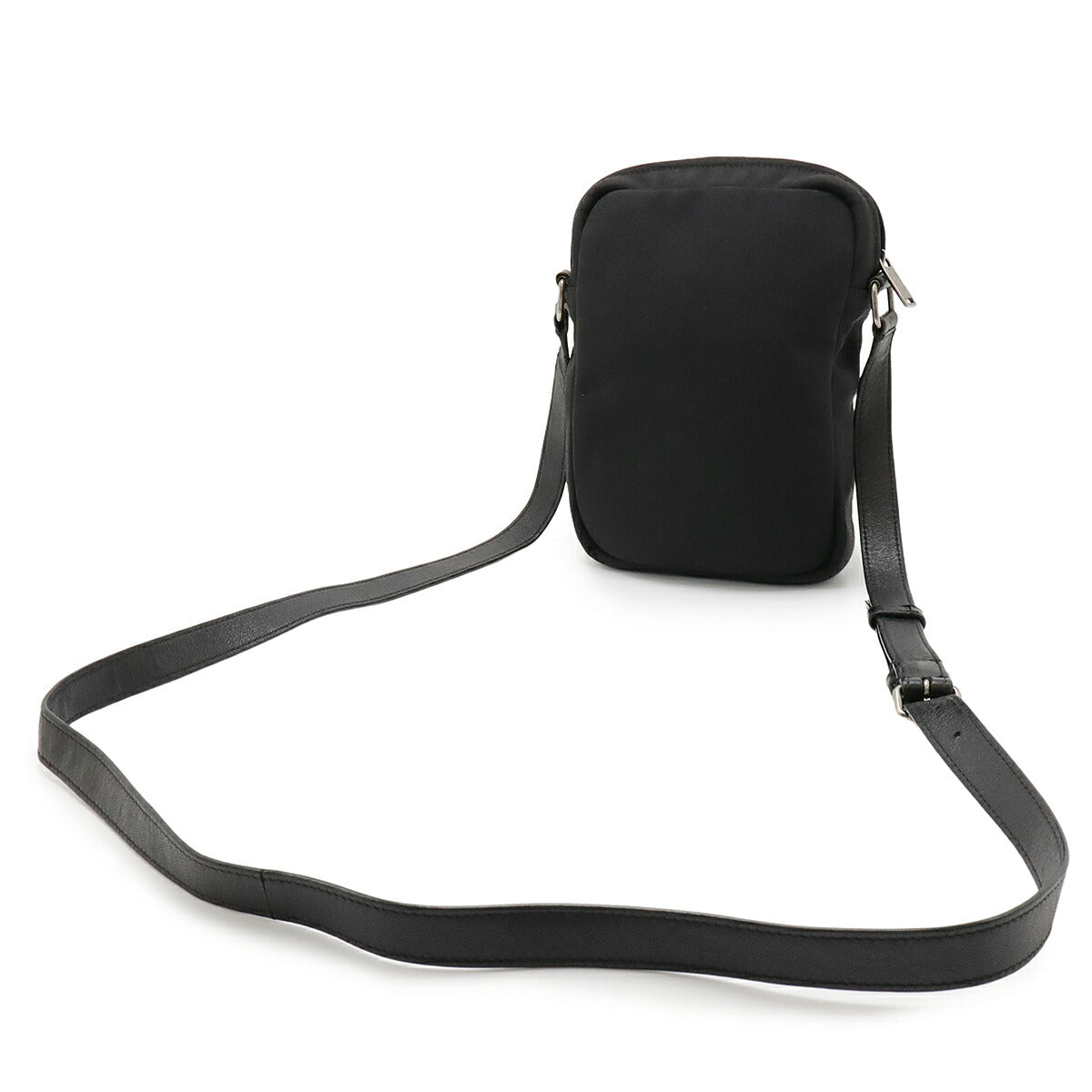 YSL Saint Laurent Shoulder Bag Leather Canvas Leather Shoulder Bag