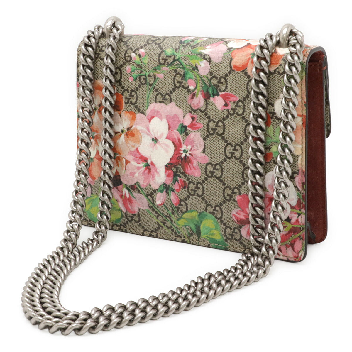 Gucci Dionysus Blooms Coated 2Way Shoulder Bag Canvas