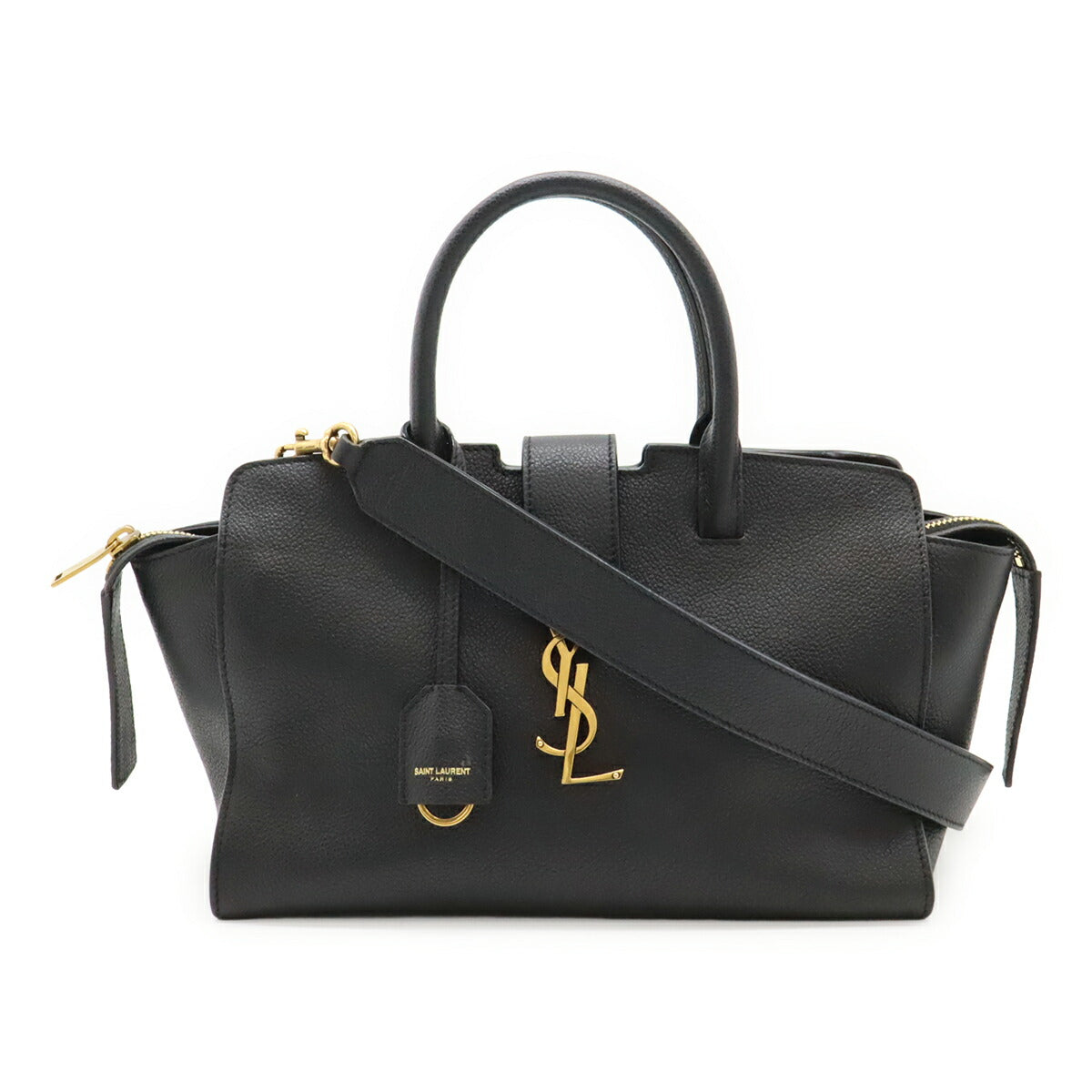 YSL Saint Laurent Paris Downtown 2Way Handbag Leather Baby Travel Bag
