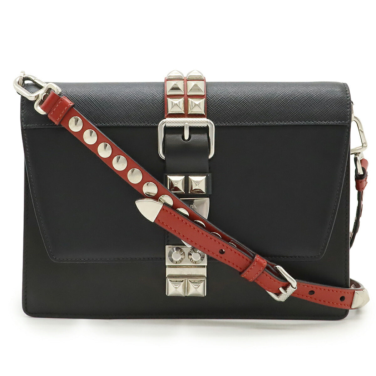 Prada Electra 2Way Bag Leather Travel Bag