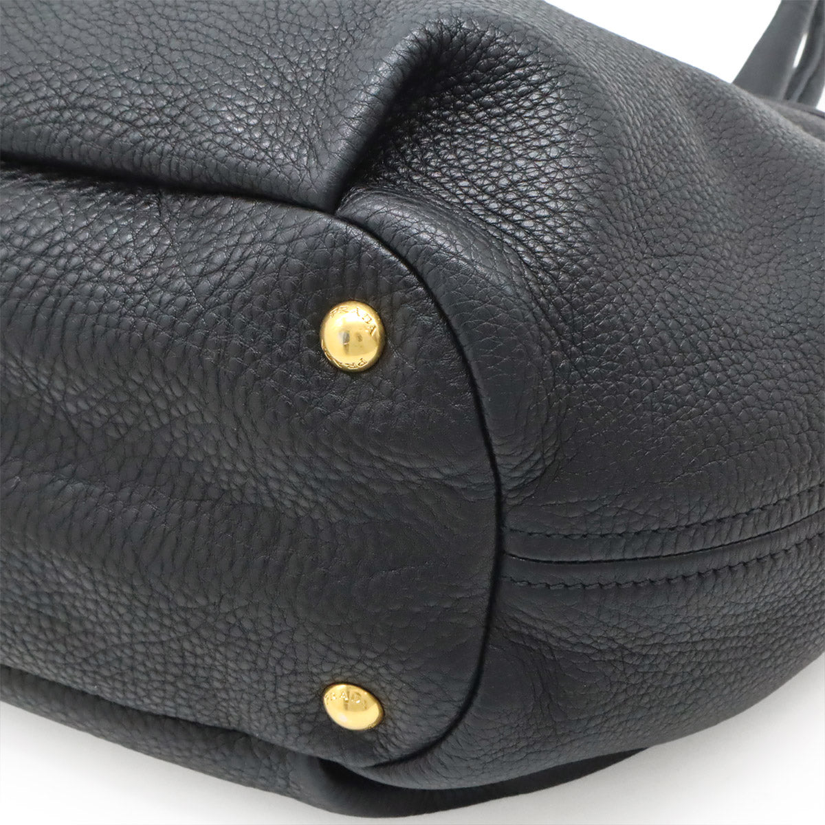 Prada 2Way Bag Leather Travel Bag Leather 2Way Bag