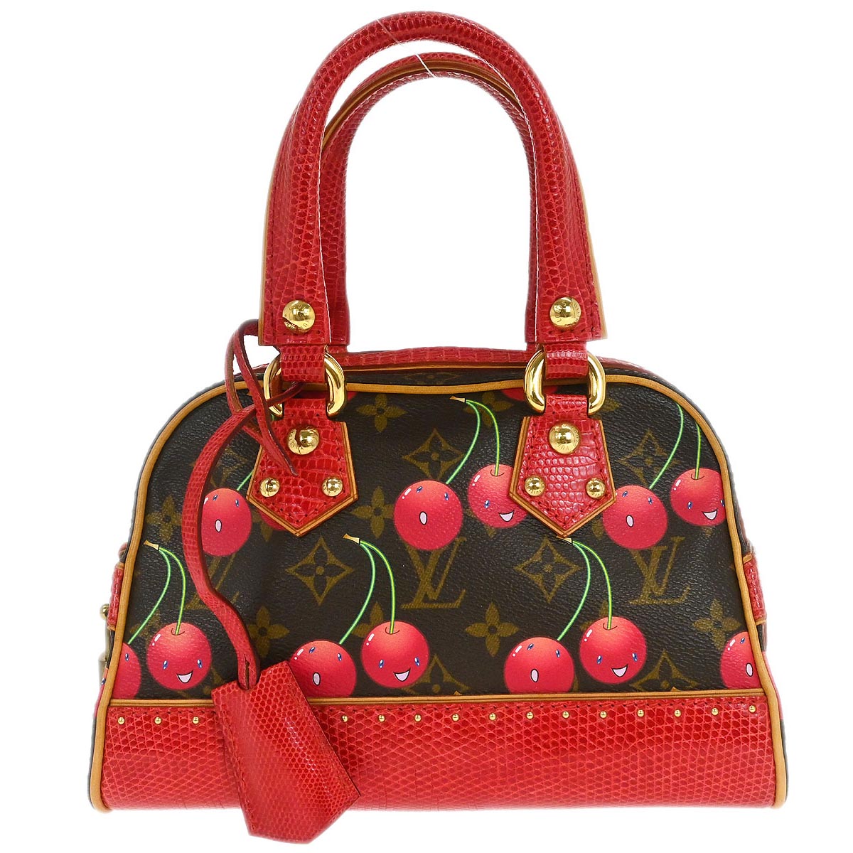 Louis Vuitton 2005 Monogram Cherry Neo Deauville Handbag M95001