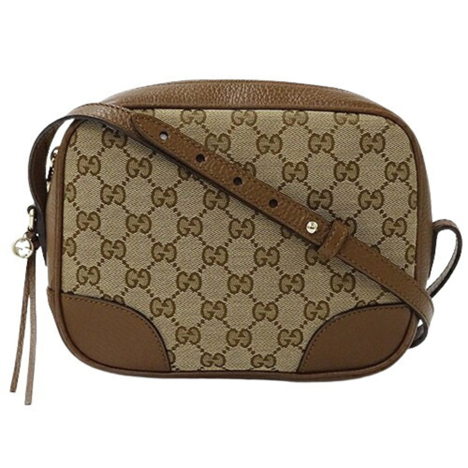 Gucci Shoulder Bag Canvas Canvas 1382