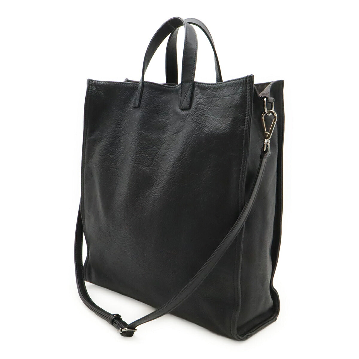 Fendi Ff 2Way Bag Leather Logo Travel Bag