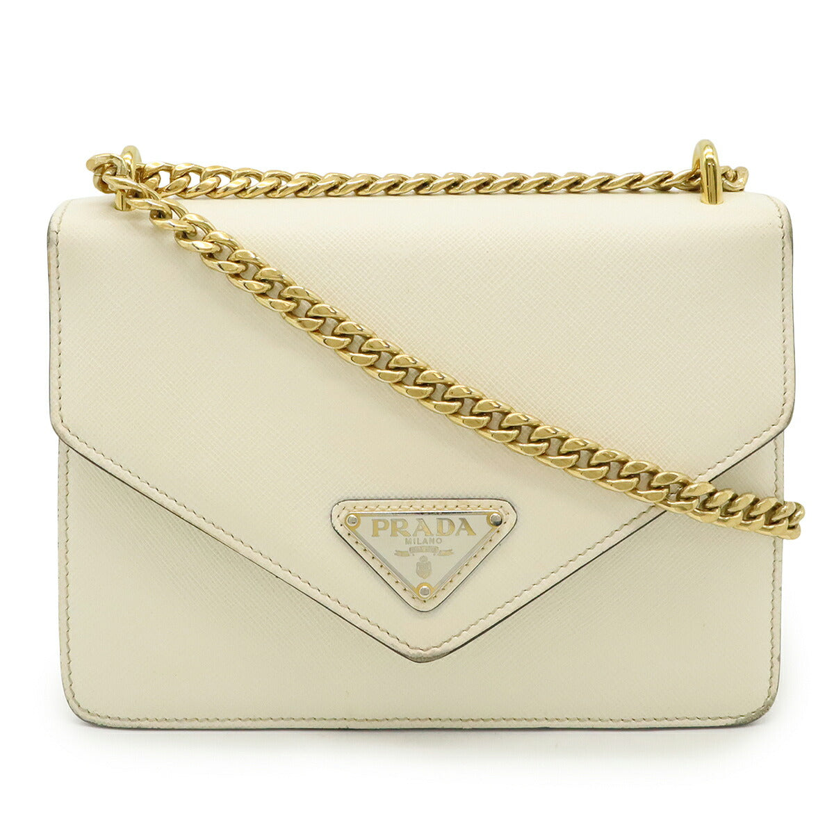 Prada Shoulder Bag Leather Saffiano