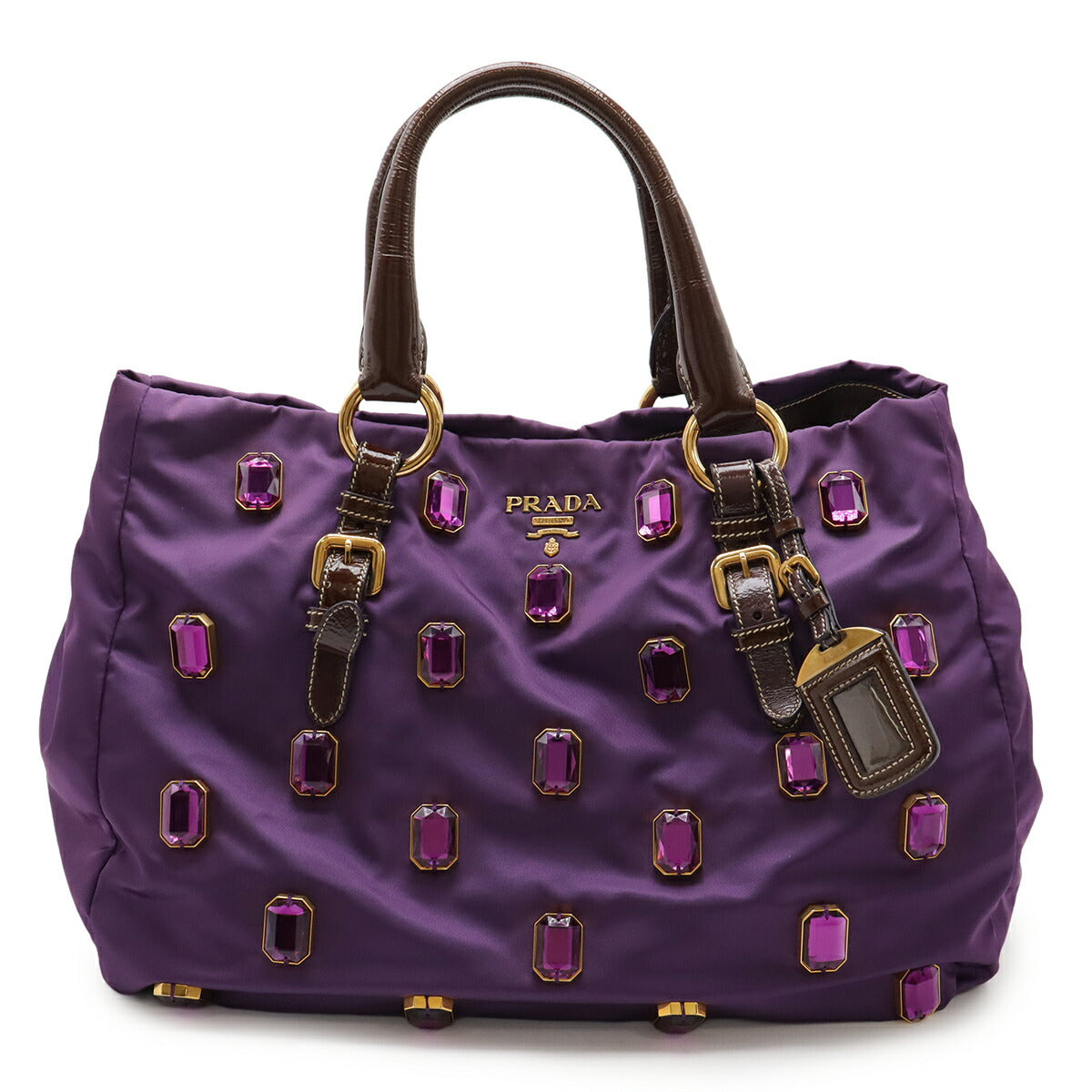 Prada Tessuto Pietre 2Way Bag Nylon Travel Bag